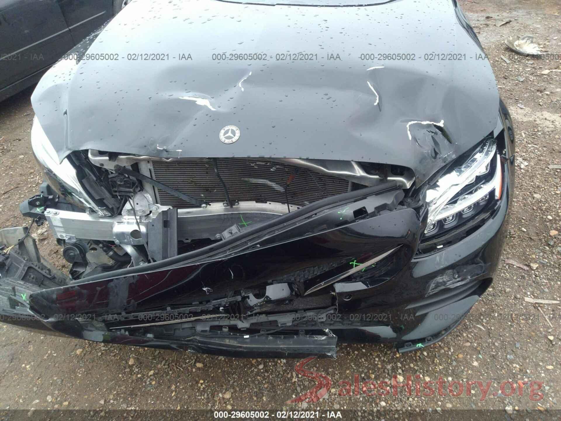 WDDWK8DB6KF883820 2019 MERCEDES-BENZ C-CLASS