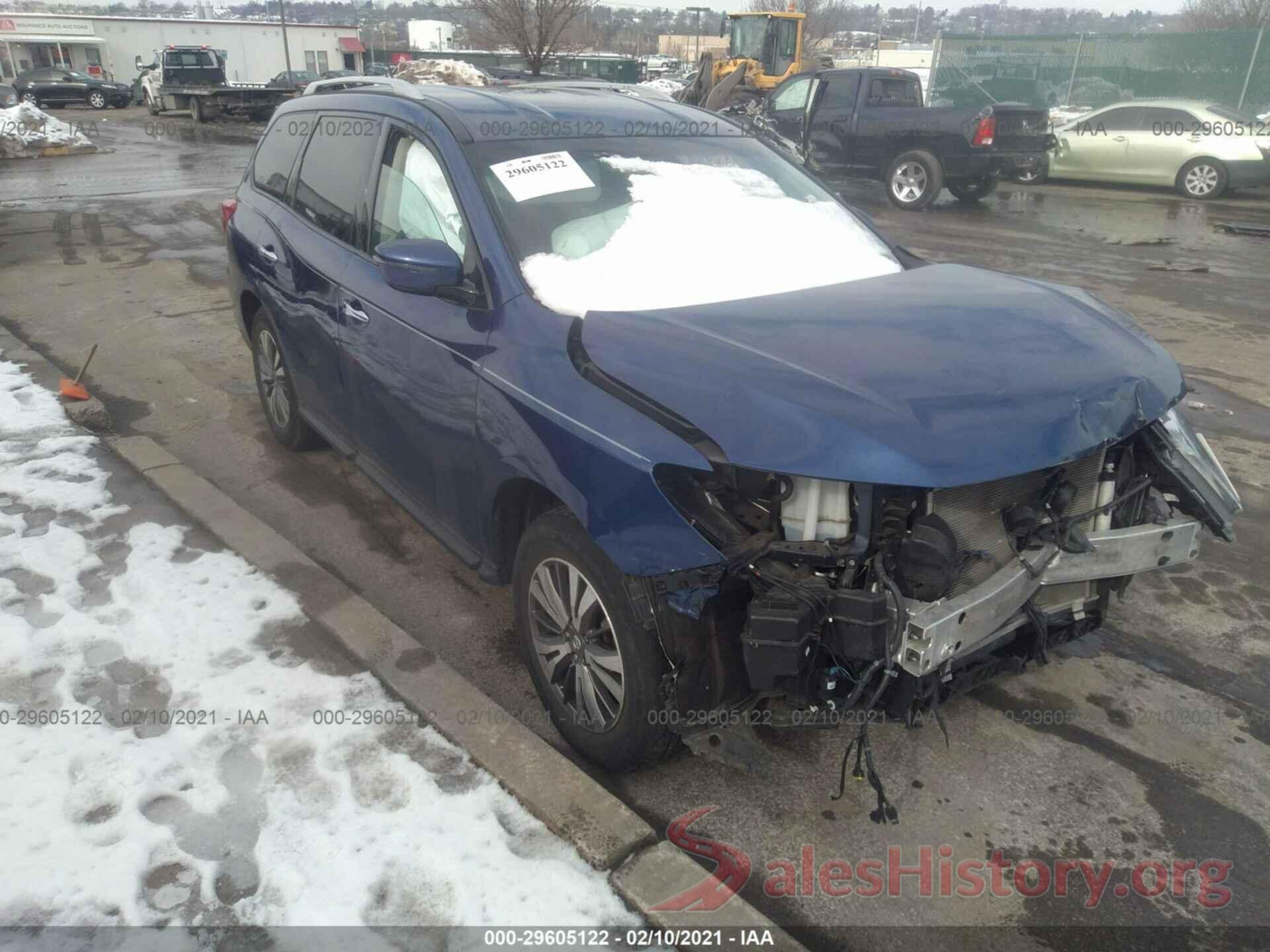 5N1DR2MM5HC634815 2017 NISSAN PATHFINDER