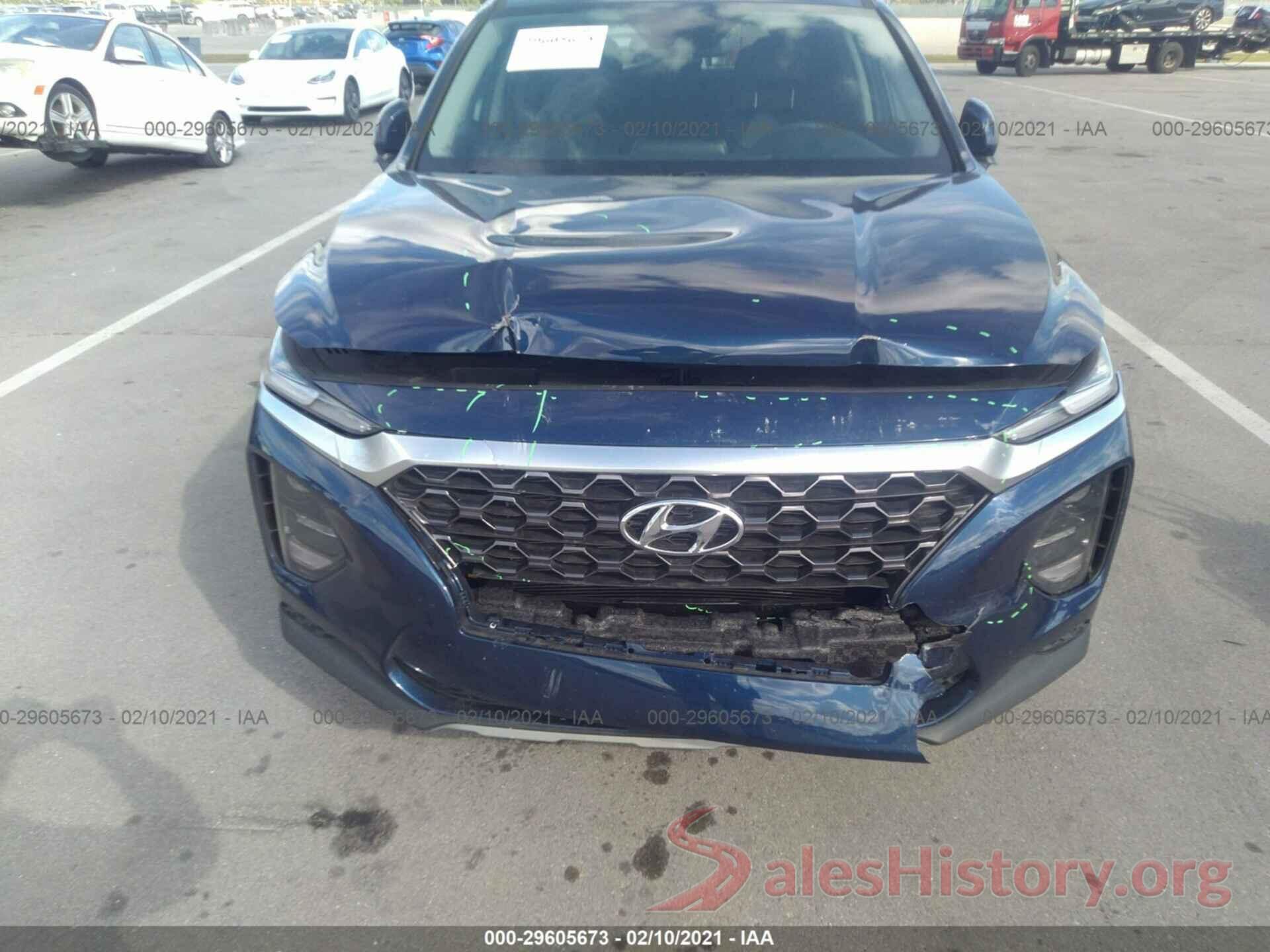 5NMS23AD4LH255194 2020 HYUNDAI SANTA FE