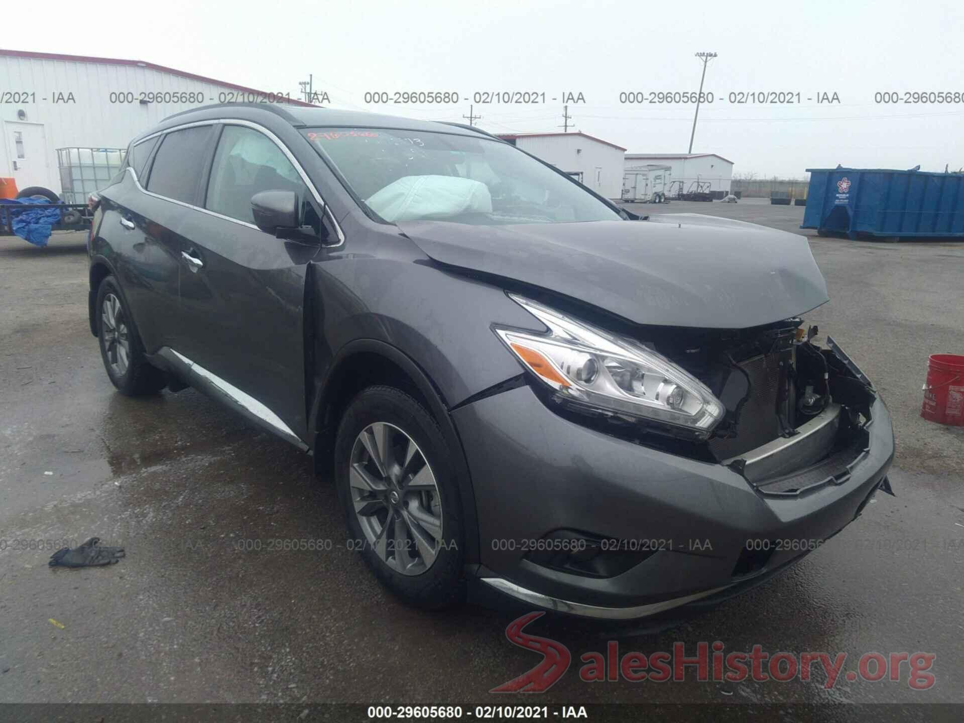 5N1AZ2MGXGN159503 2016 NISSAN MURANO