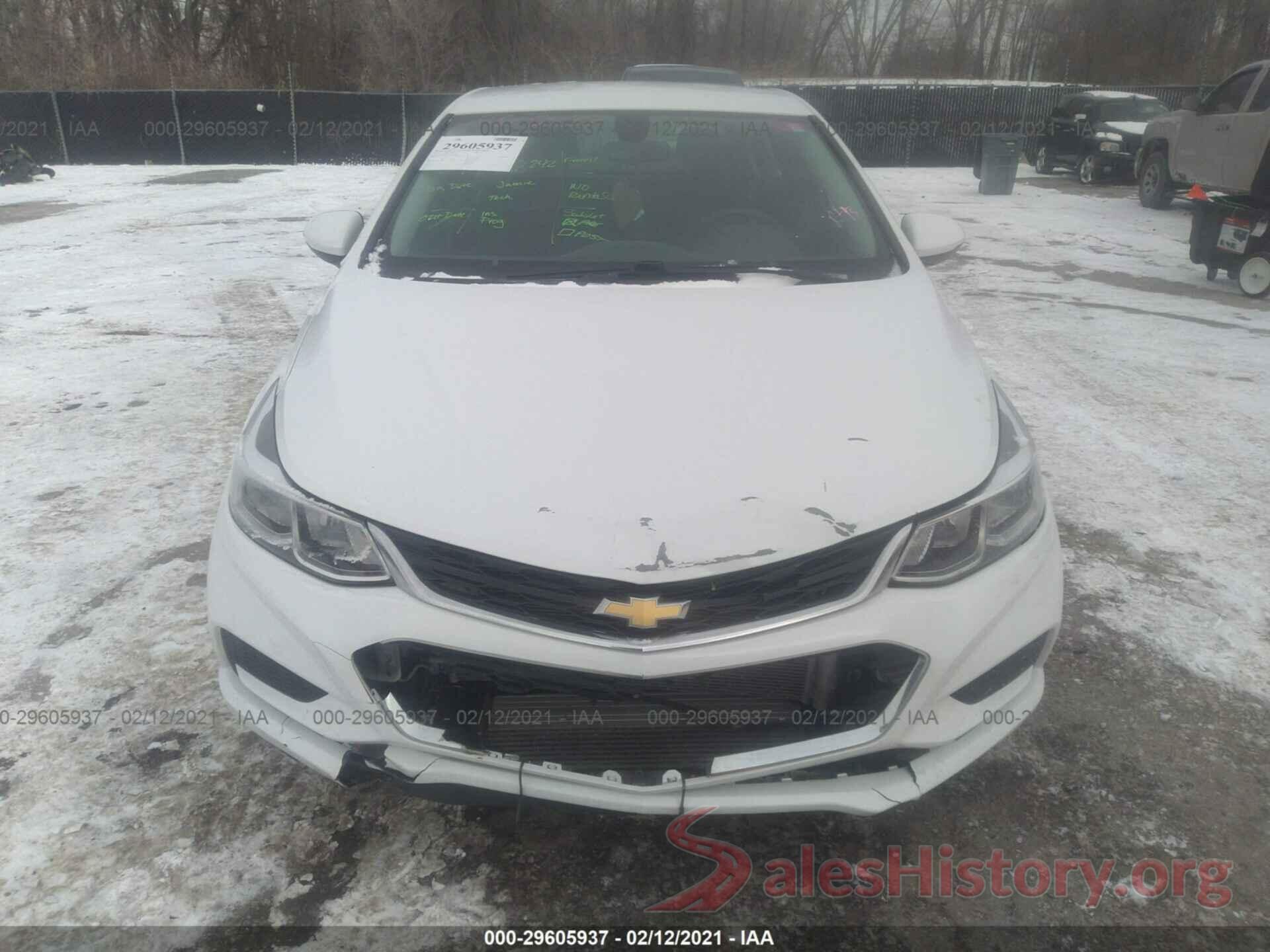 1G1BC5SM5G7261308 2016 CHEVROLET CRUZE