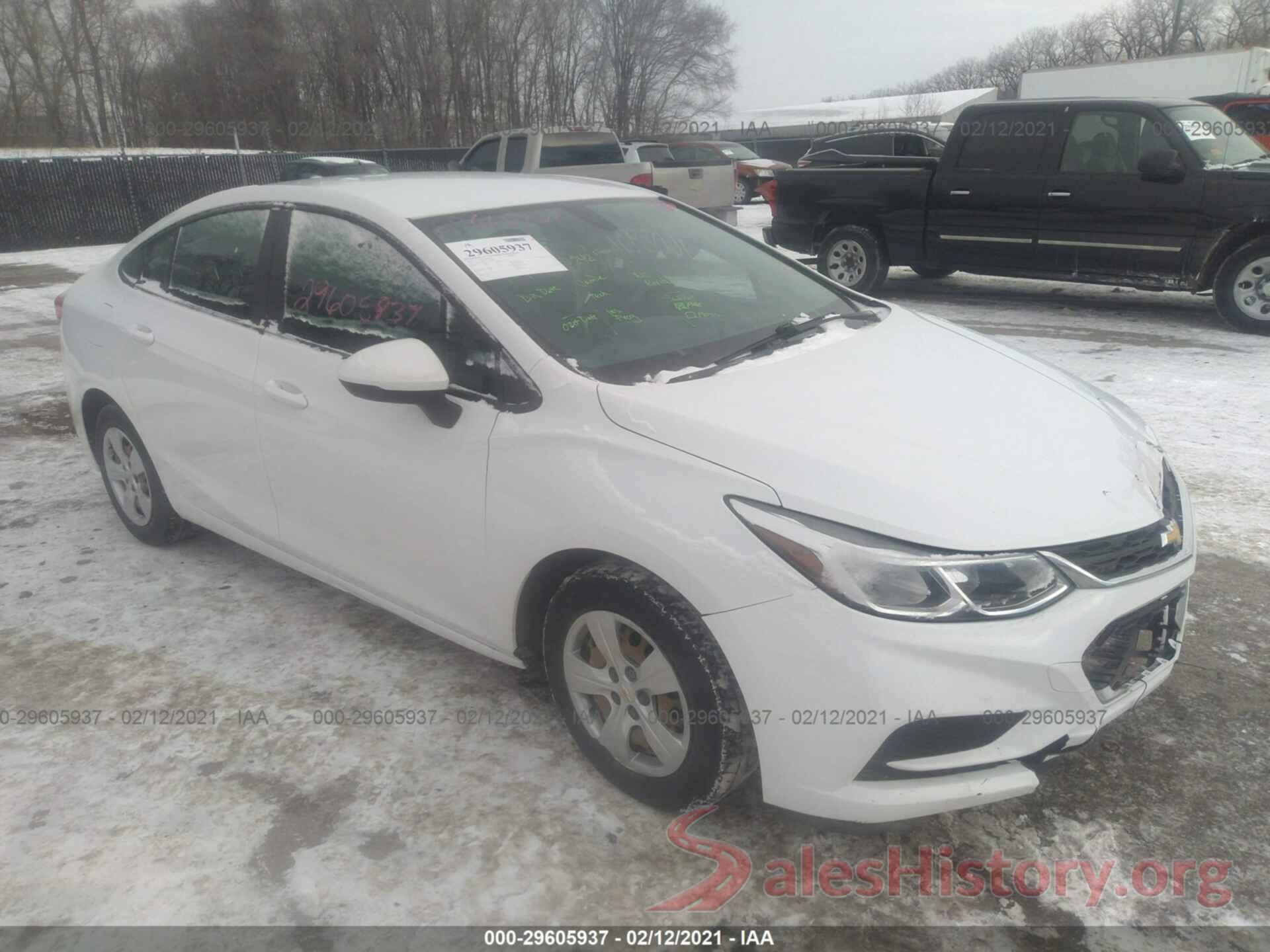 1G1BC5SM5G7261308 2016 CHEVROLET CRUZE