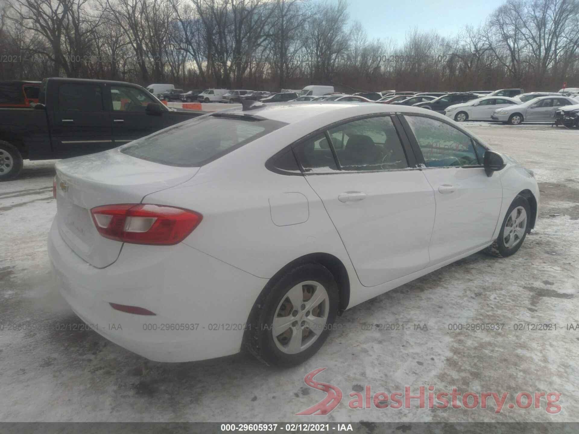 1G1BC5SM5G7261308 2016 CHEVROLET CRUZE