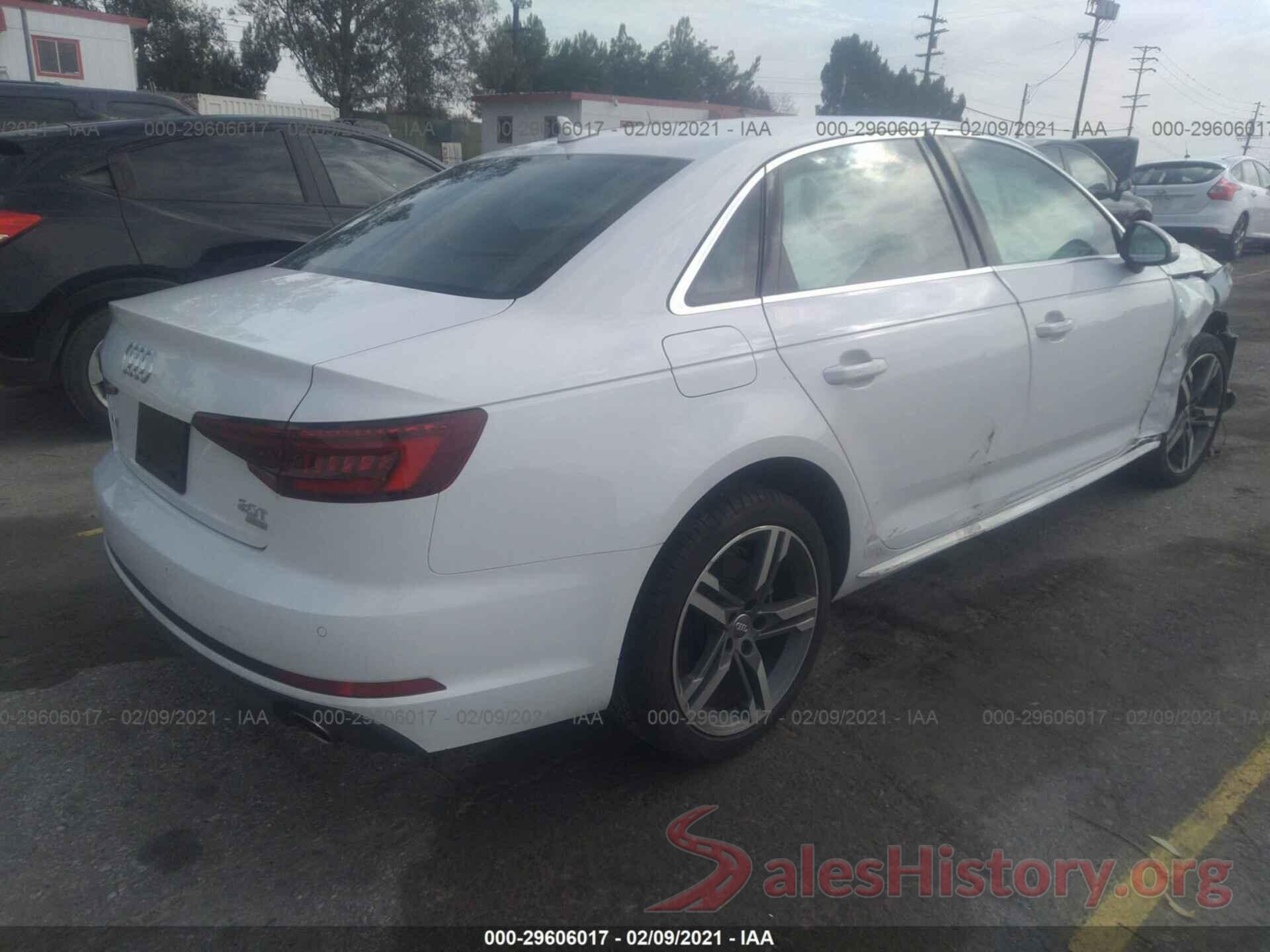 WAULMAF45JA139986 2018 AUDI A4