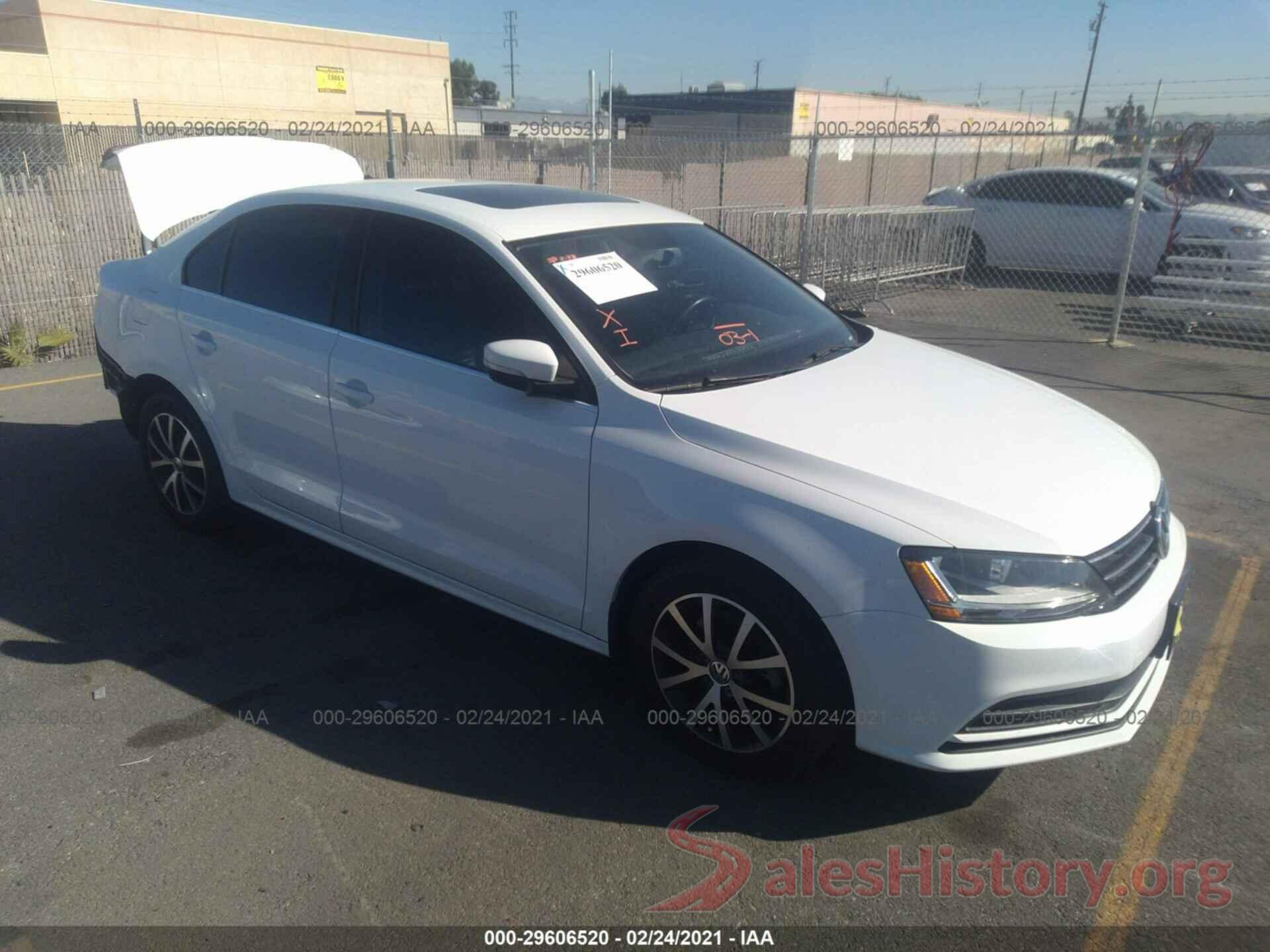 3VWDB7AJ6HM288124 2017 VOLKSWAGEN JETTA