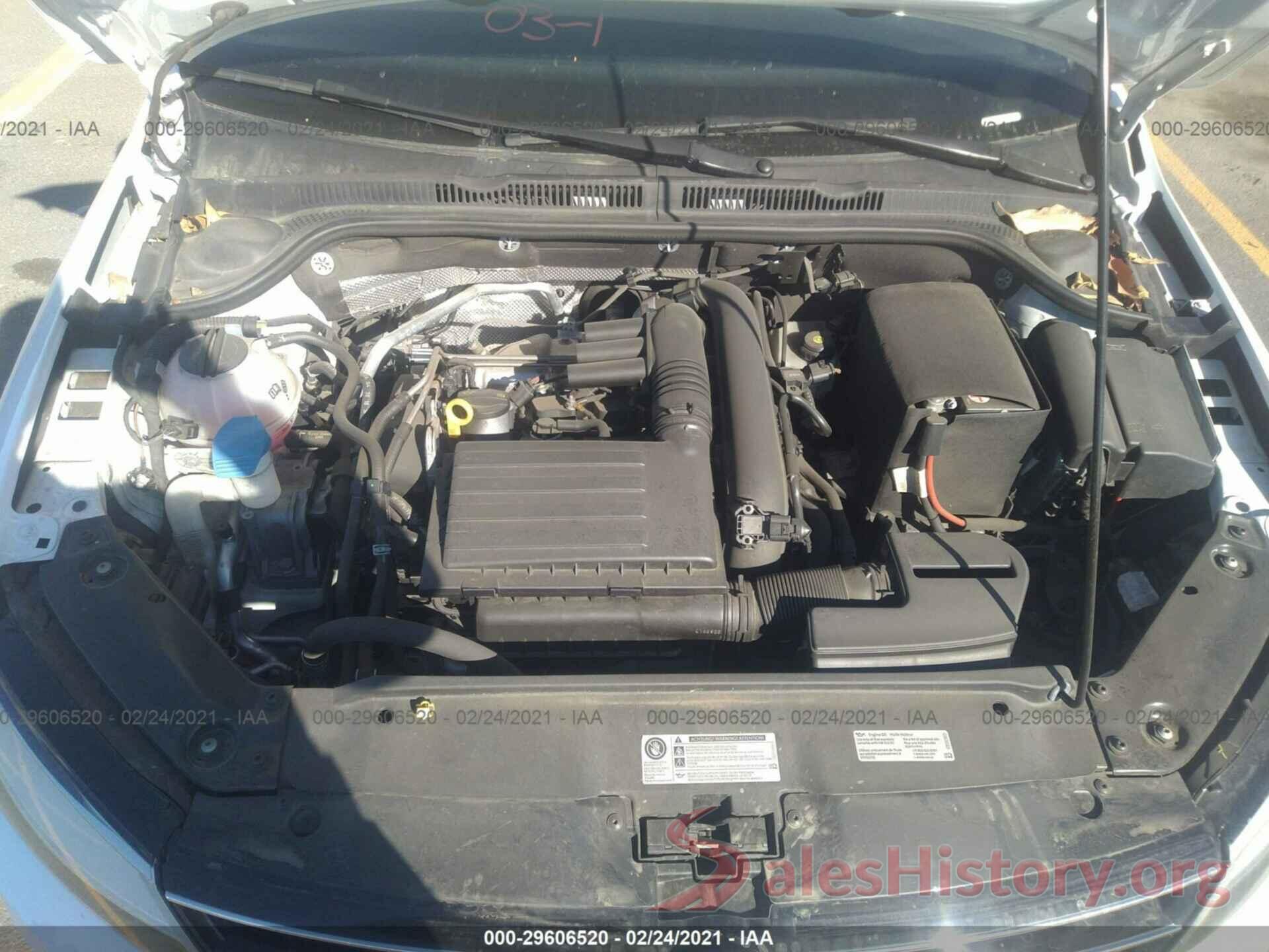 3VWDB7AJ6HM288124 2017 VOLKSWAGEN JETTA