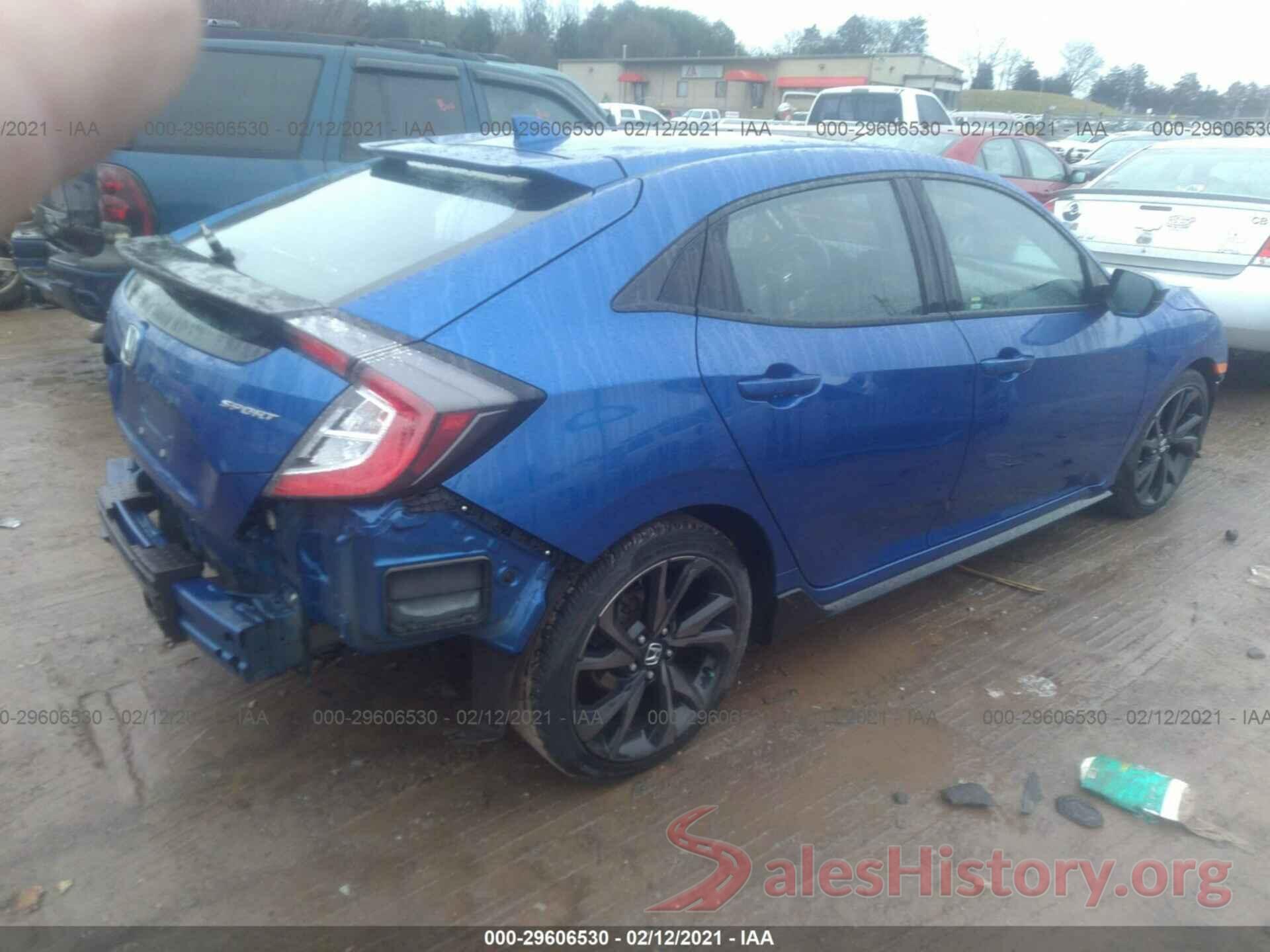 SHHFK7H46KU227247 2019 HONDA CIVIC HATCHBACK