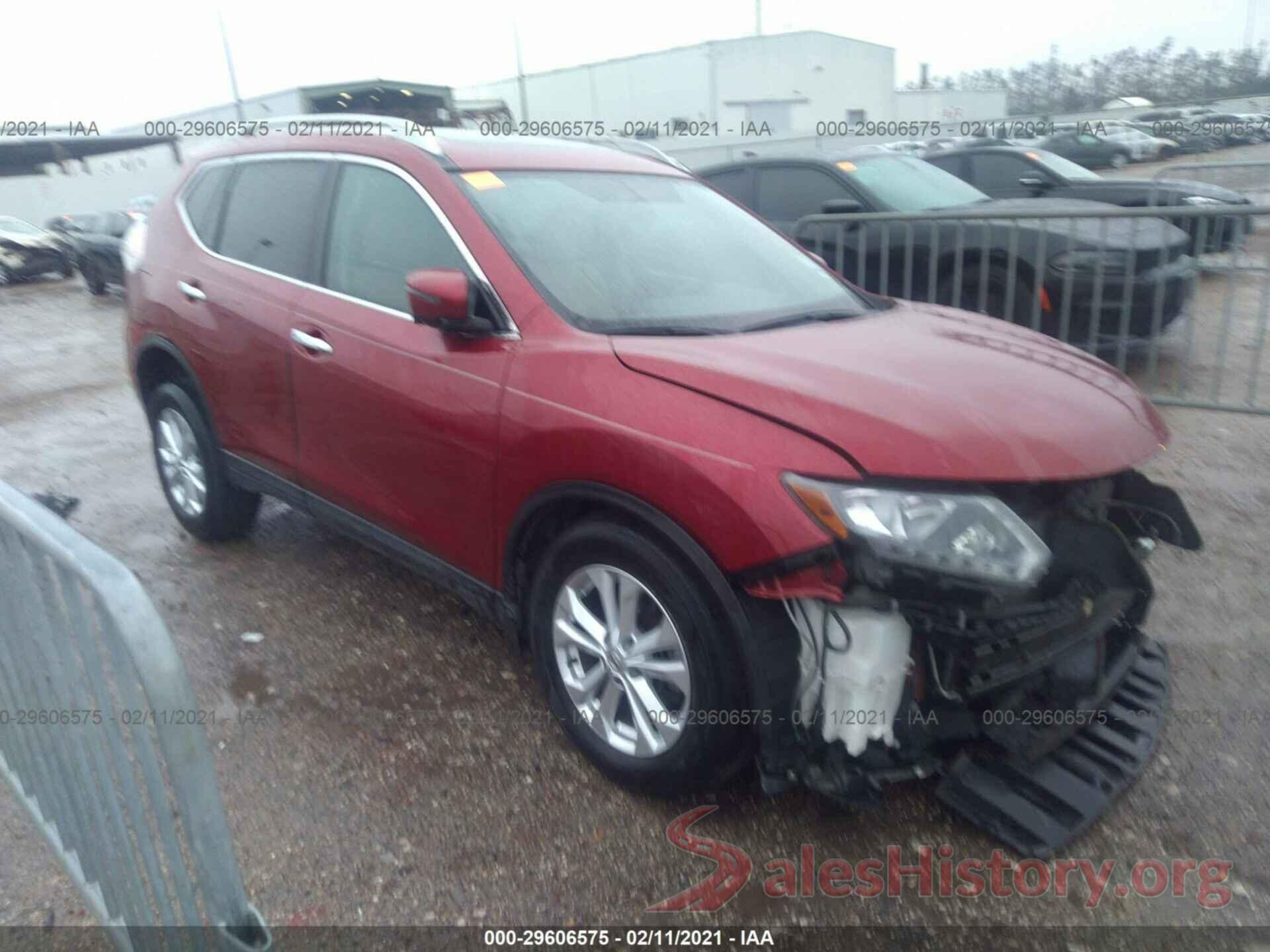 5N1AT2MVXGC921644 2016 NISSAN ROGUE