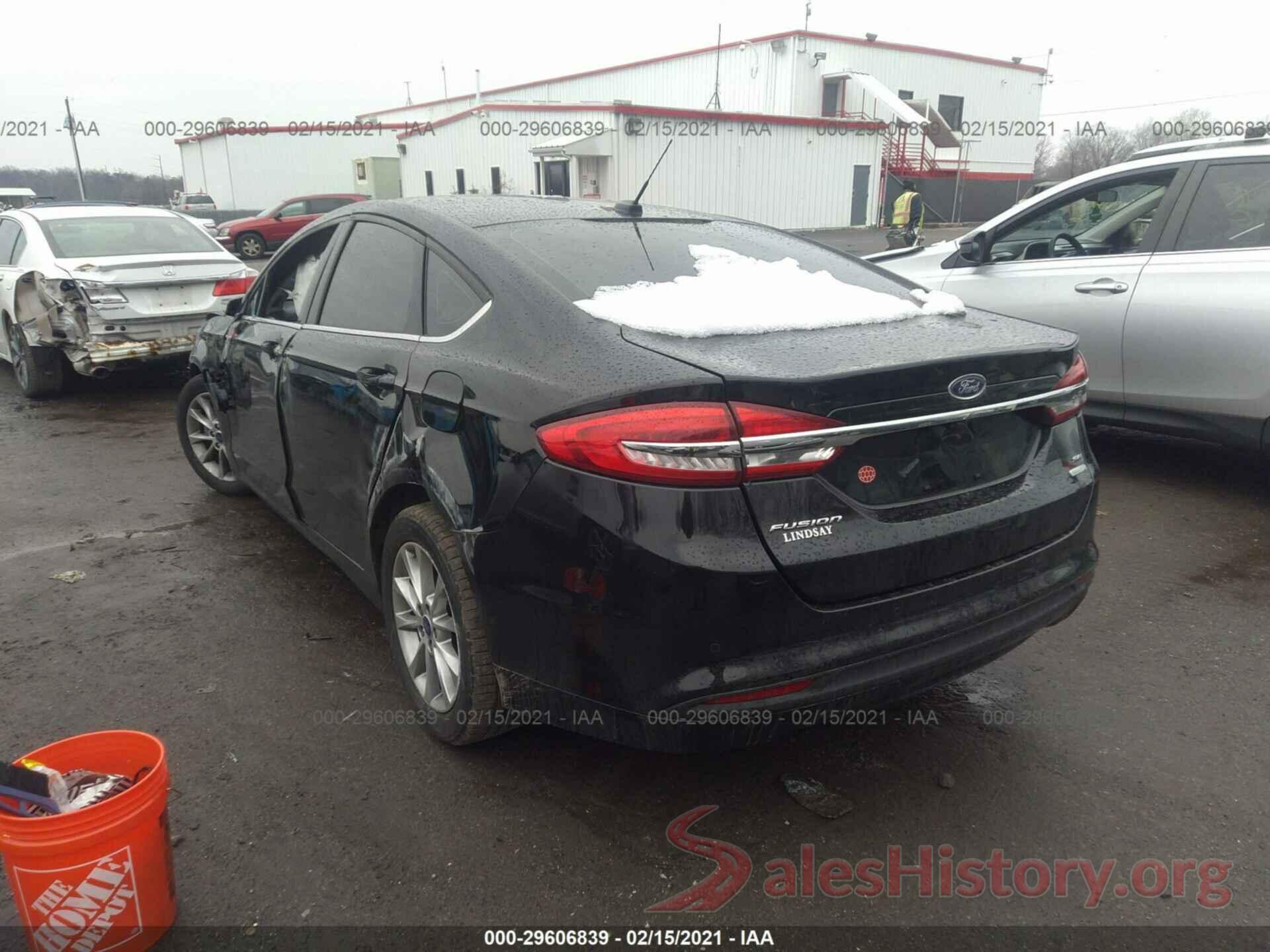 3FA6P0HD6HR378550 2017 FORD FUSION