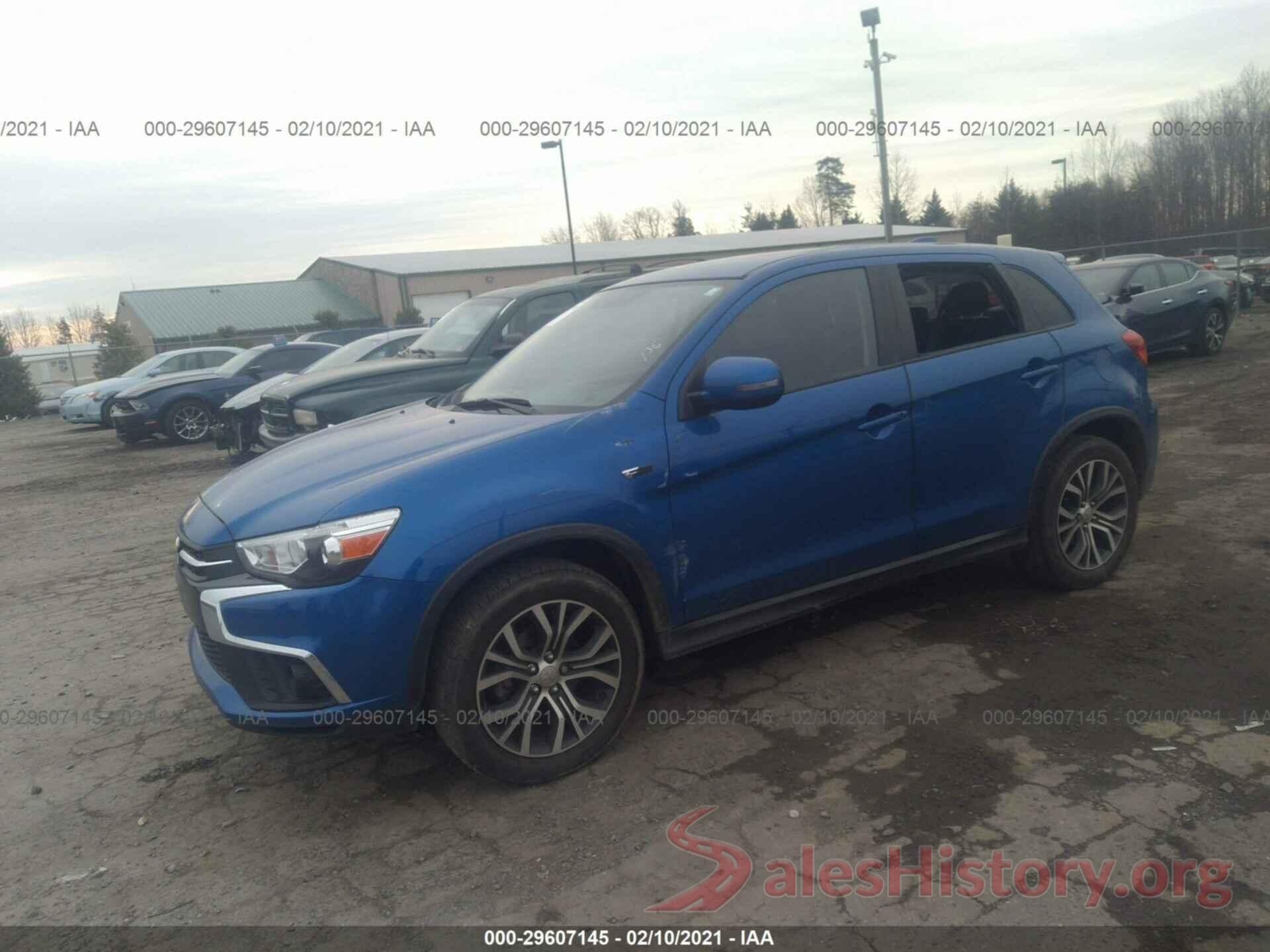 JA4AP3AU0JU017291 2018 MITSUBISHI OUTLANDER SPORT