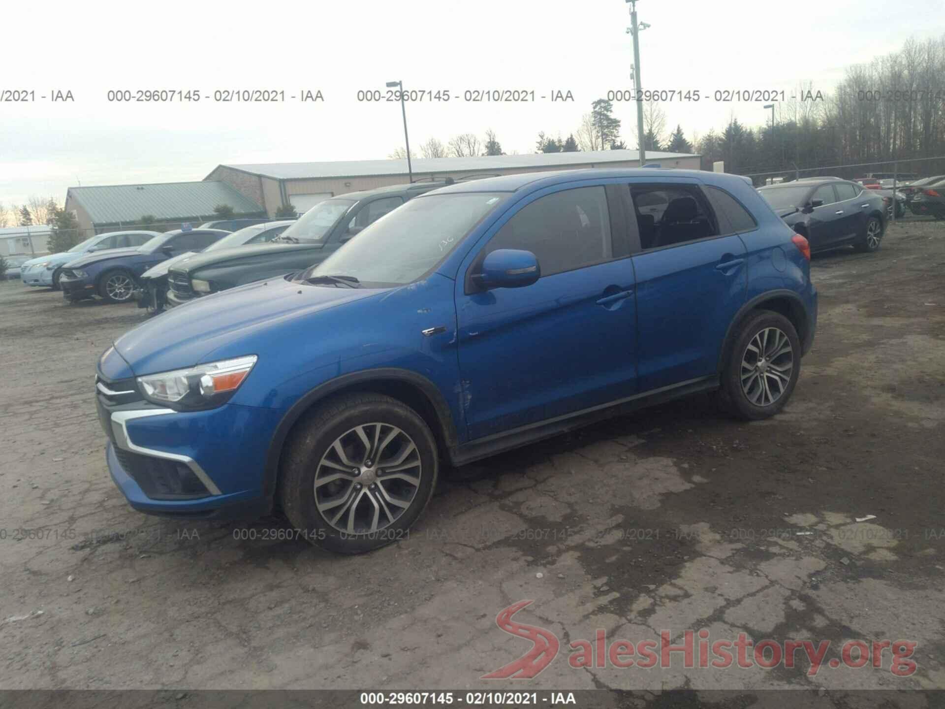 JA4AP3AU0JU017291 2018 MITSUBISHI OUTLANDER SPORT