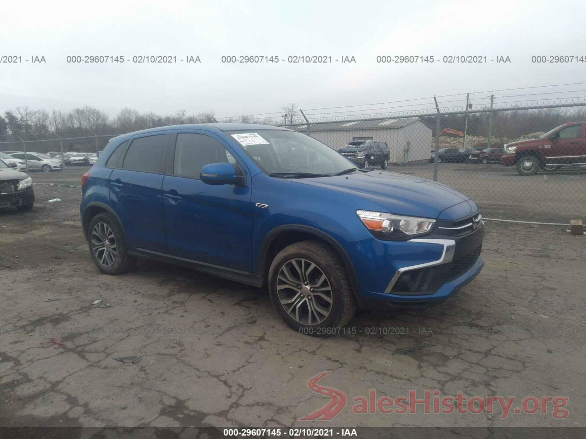 JA4AP3AU0JU017291 2018 MITSUBISHI OUTLANDER SPORT