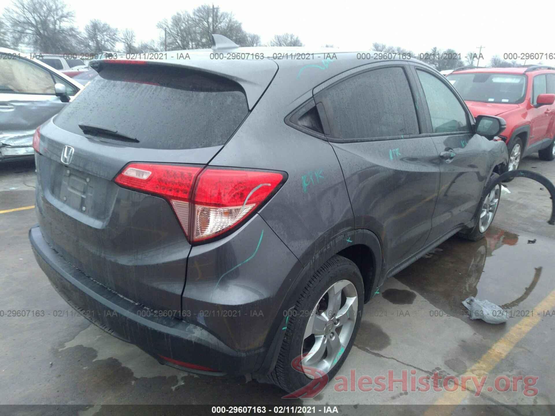 3CZRU5H56GM753462 2016 HONDA HR-V