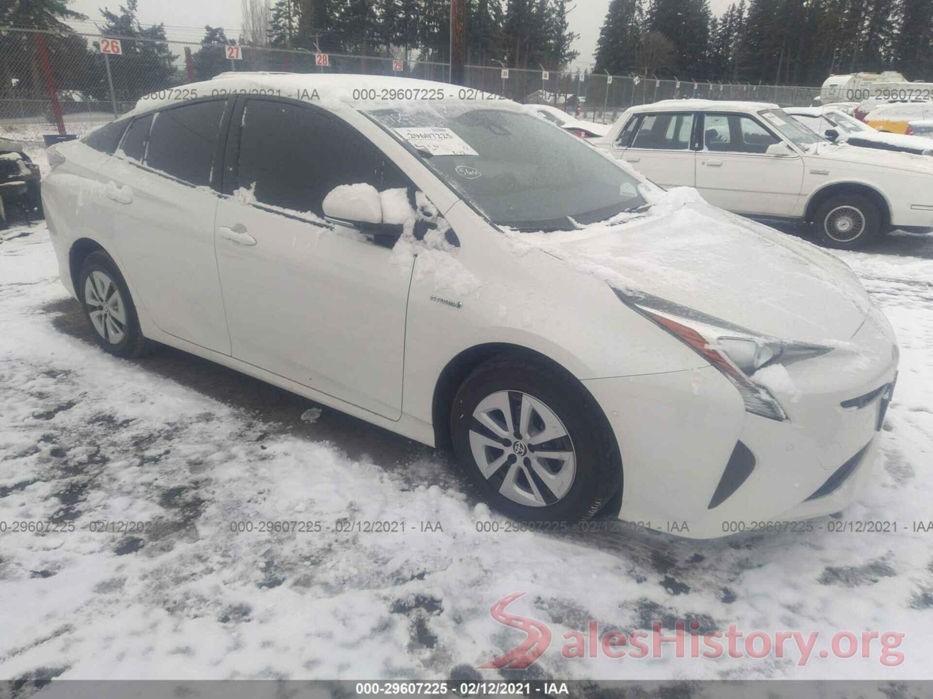 JTDKBRFU3J3601145 2018 TOYOTA PRIUS