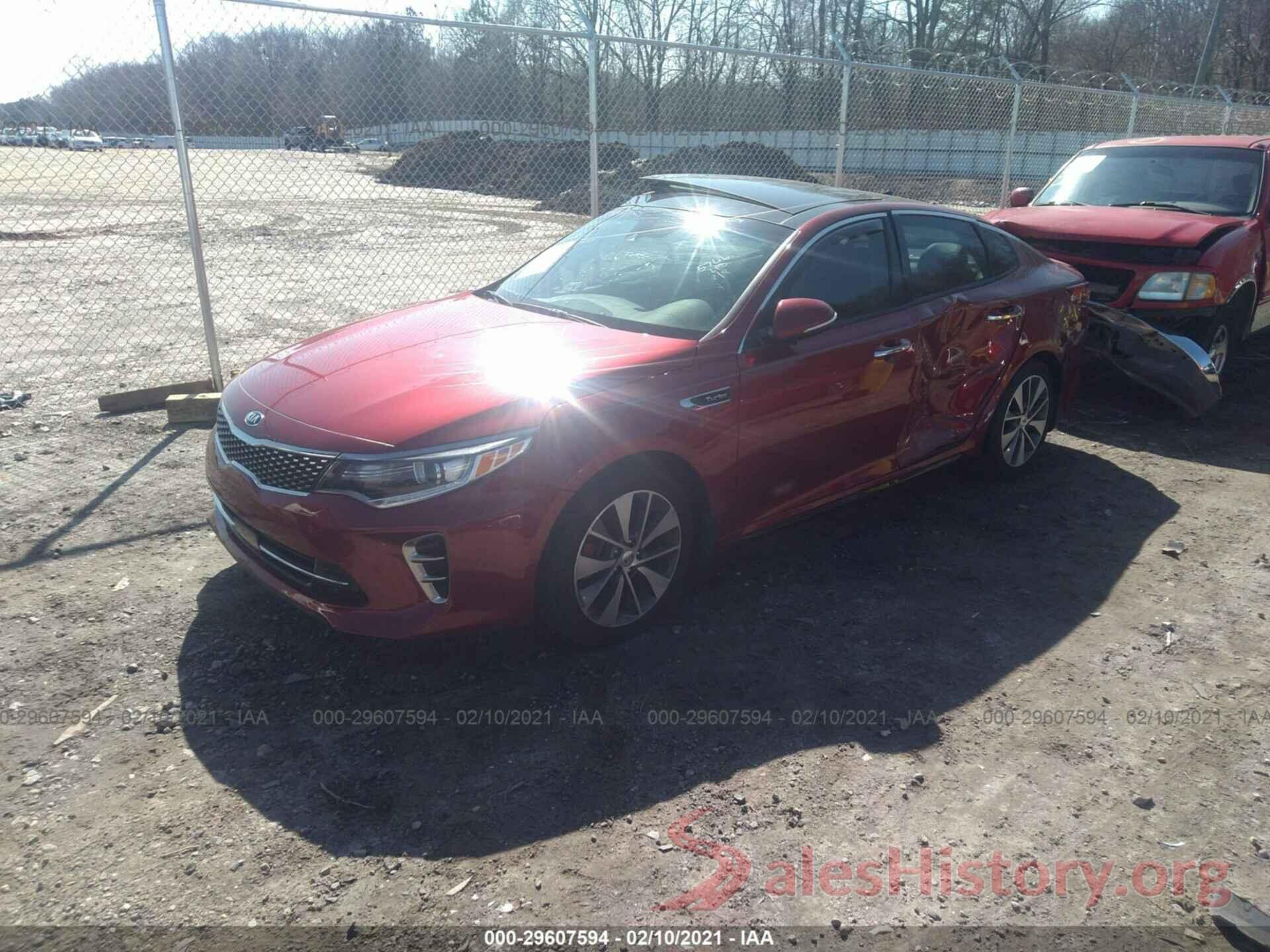 5XXGW4L20GG095766 2016 KIA OPTIMA