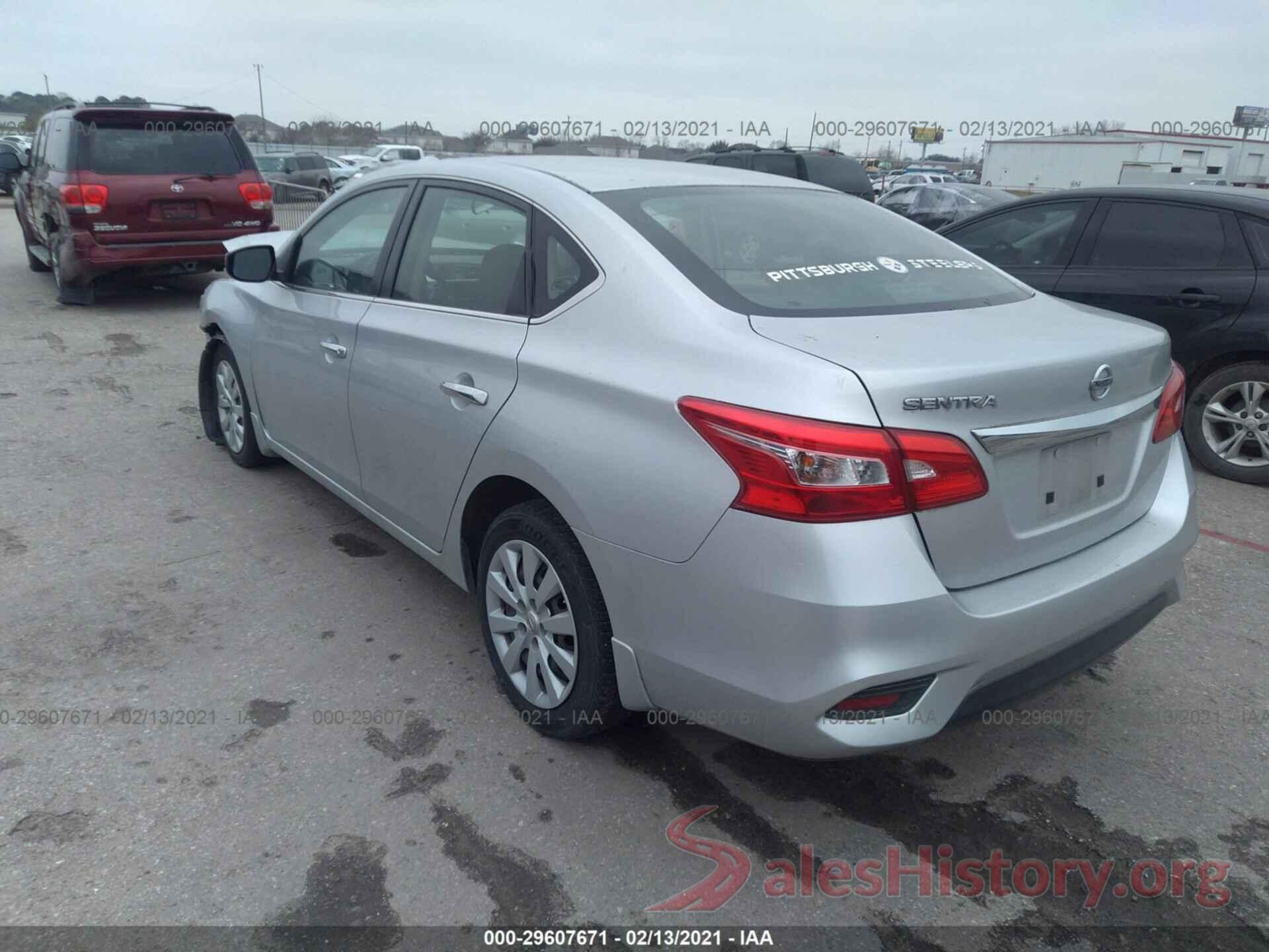 3N1AB7AP0GY273719 2016 NISSAN SENTRA