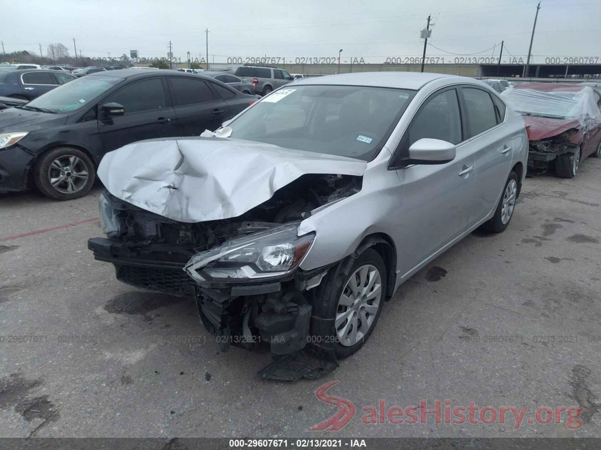 3N1AB7AP0GY273719 2016 NISSAN SENTRA