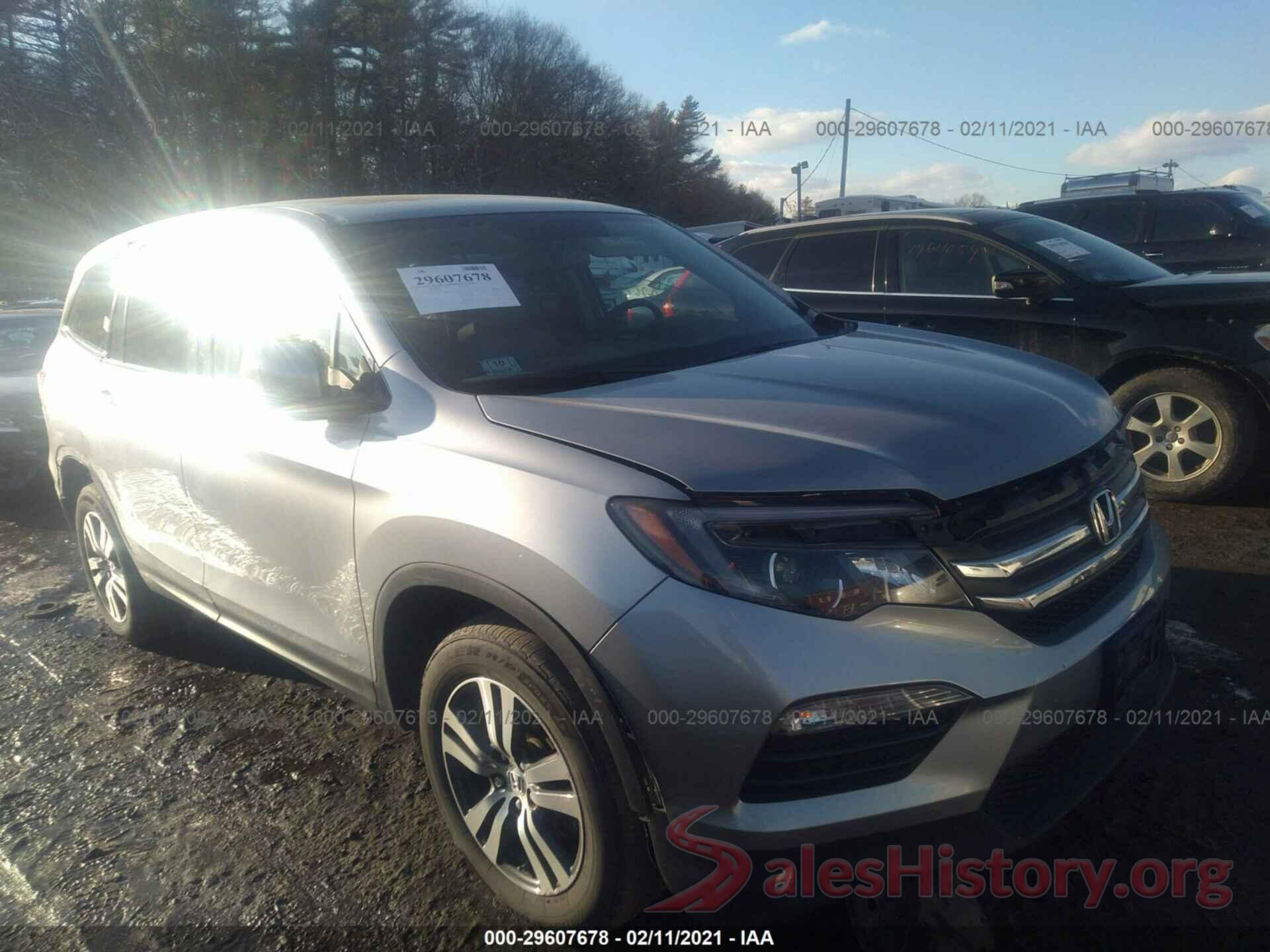 5FNYF6H52HB077812 2017 HONDA PILOT