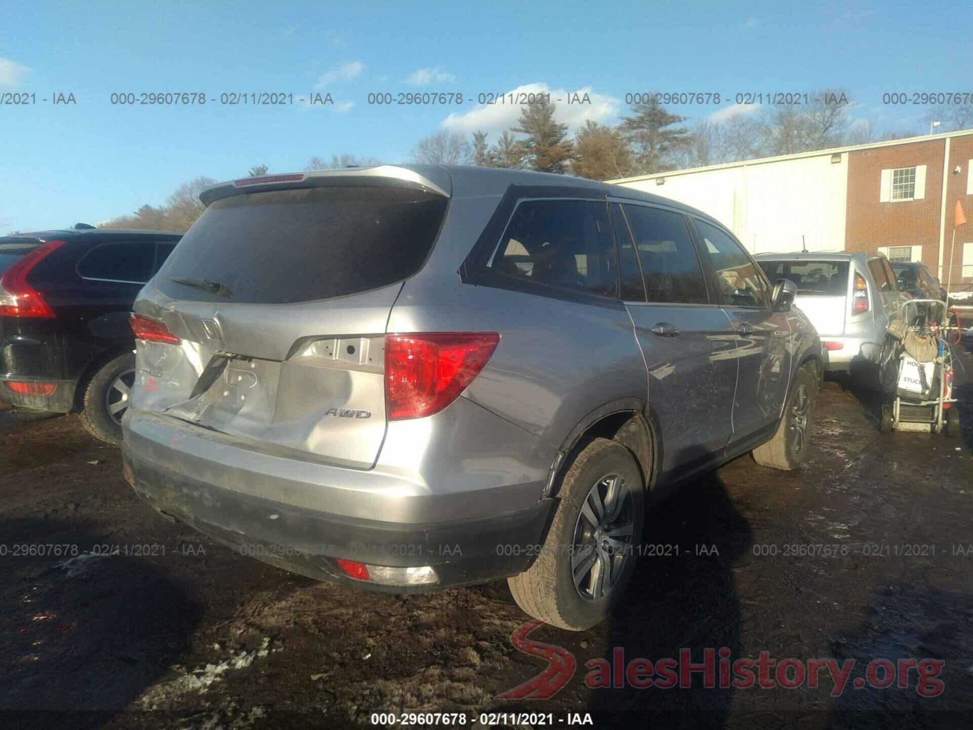 5FNYF6H52HB077812 2017 HONDA PILOT