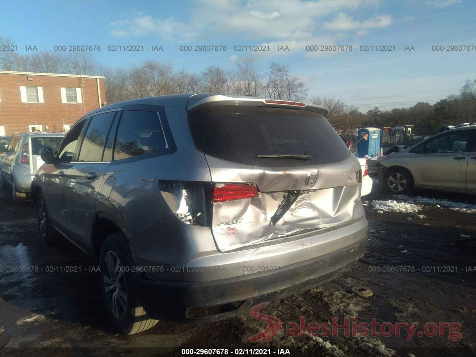 5FNYF6H52HB077812 2017 HONDA PILOT