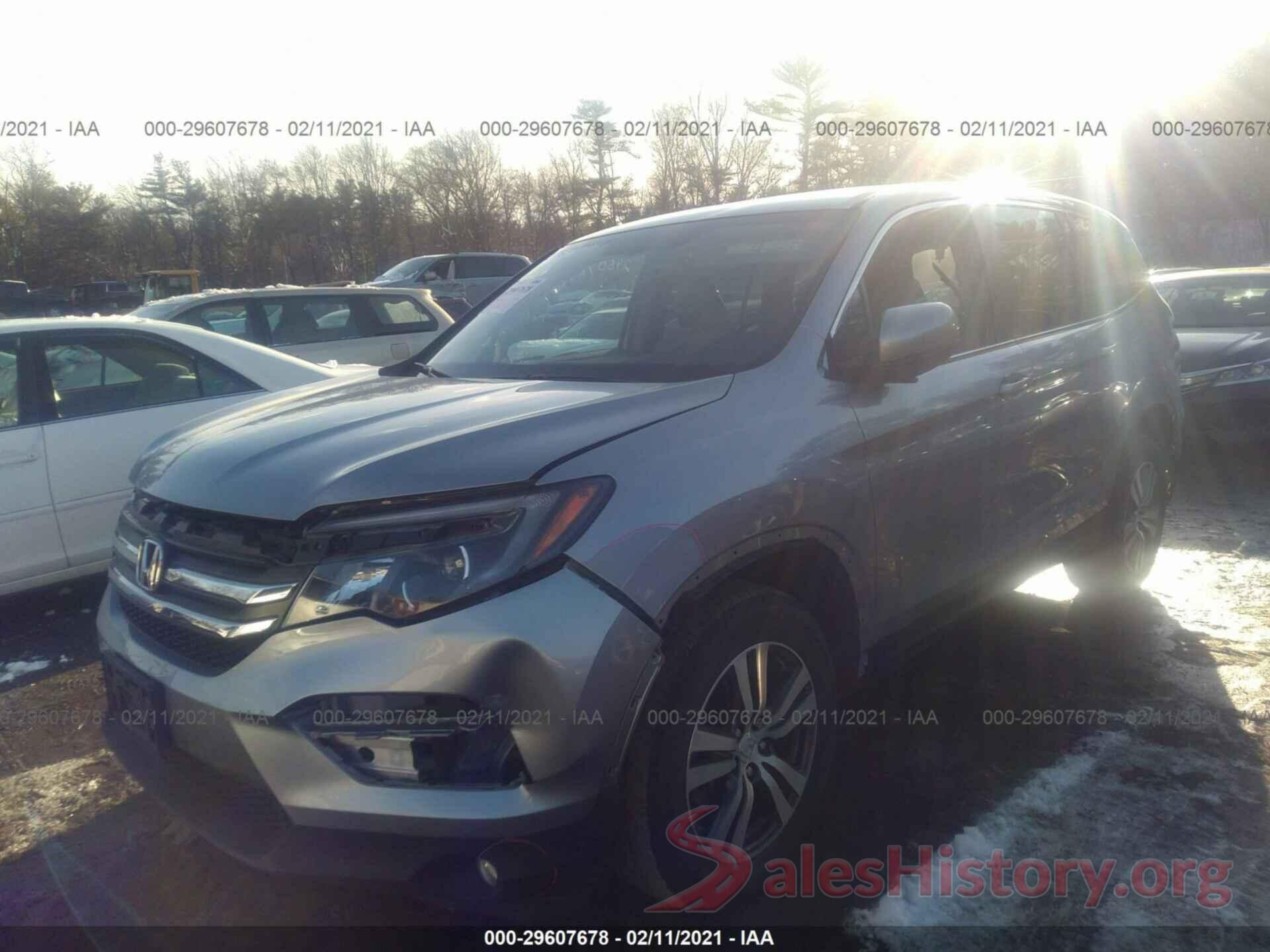 5FNYF6H52HB077812 2017 HONDA PILOT