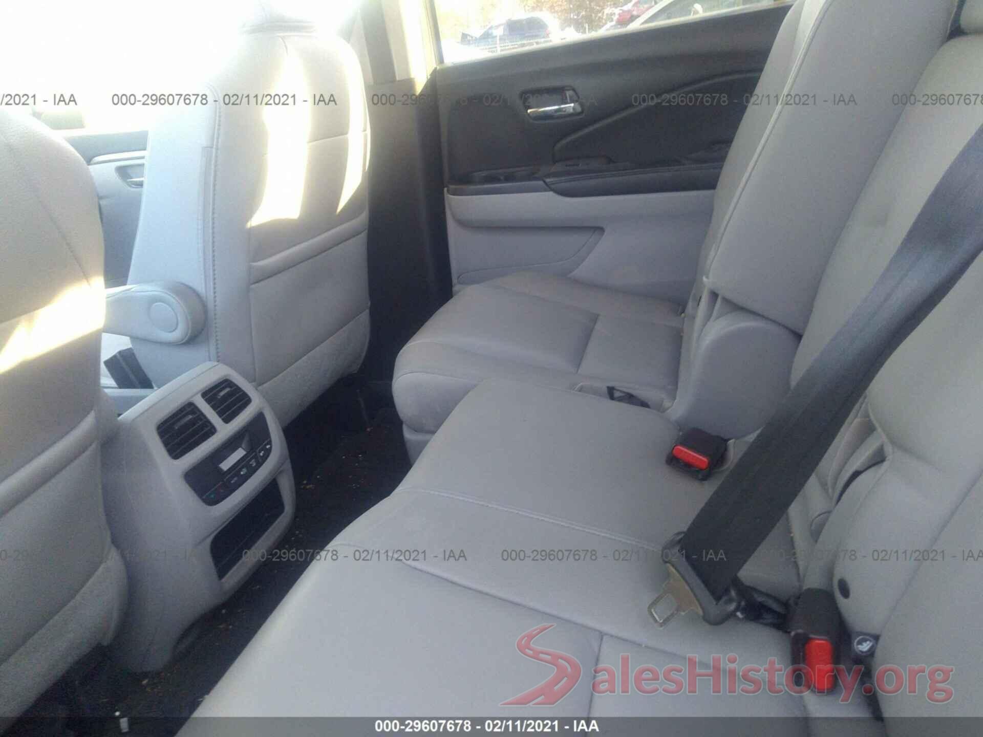 5FNYF6H52HB077812 2017 HONDA PILOT