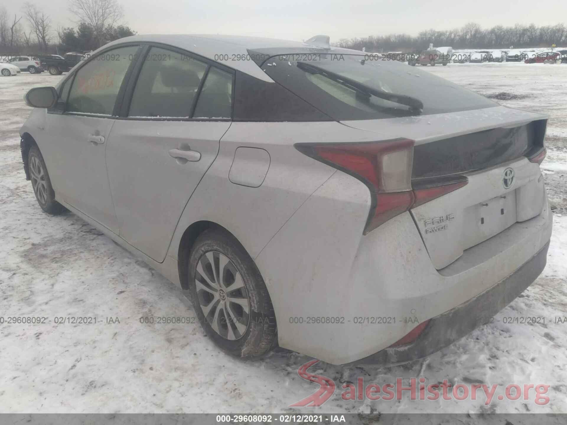 JTDL9RFU8L3015916 2020 TOYOTA PRIUS