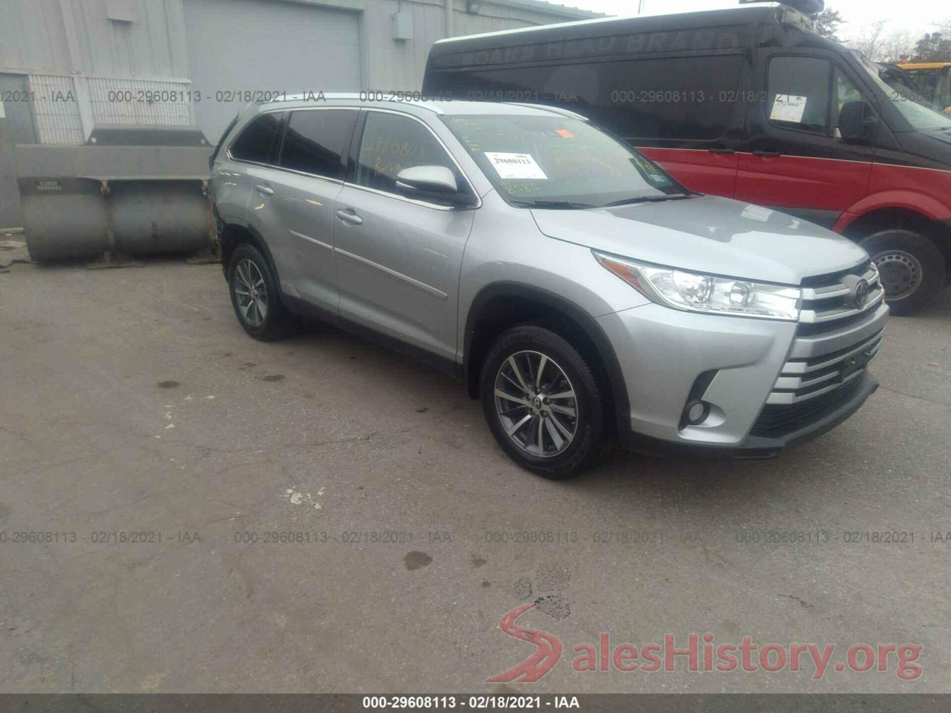 5TDJZRFH3KS624497 2019 TOYOTA HIGHLANDER