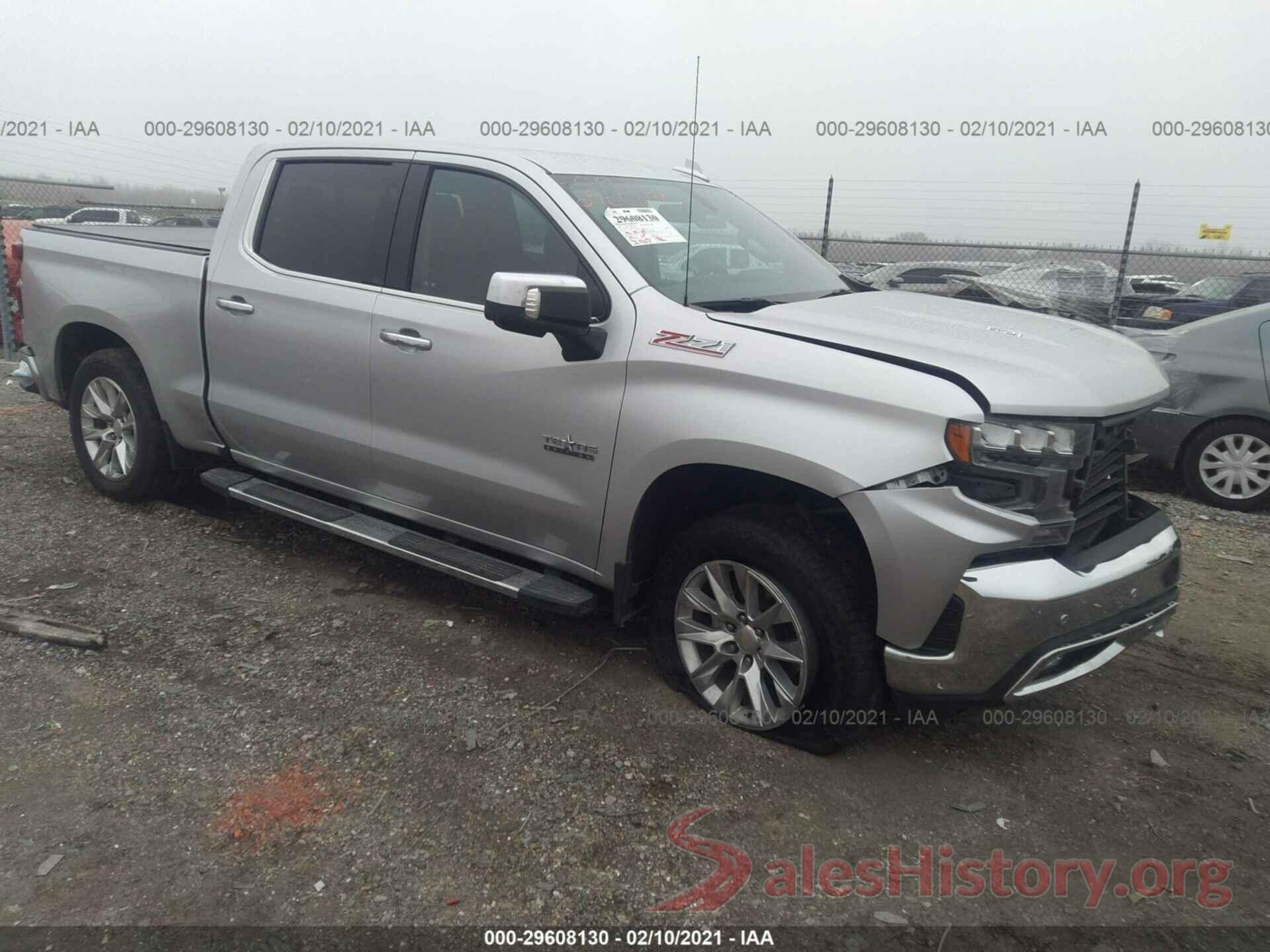 3GCUYGEL7KG134881 2019 CHEVROLET SILVERADO 1500