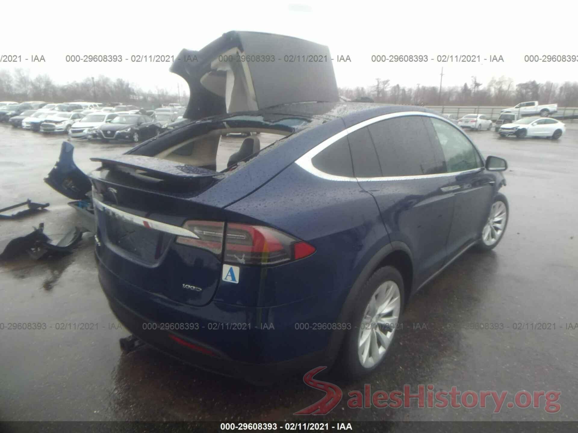 5YJXCDE23JF089721 2018 TESLA MODEL X