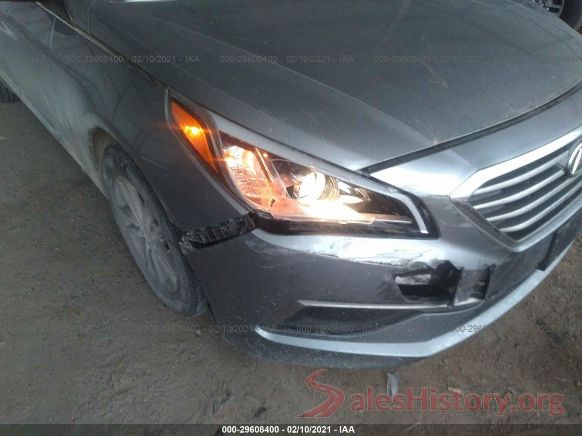 5NPE24AF9GH347771 2016 HYUNDAI SONATA