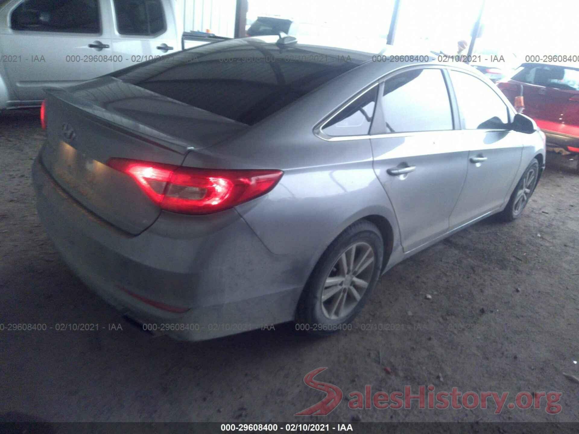 5NPE24AF9GH347771 2016 HYUNDAI SONATA