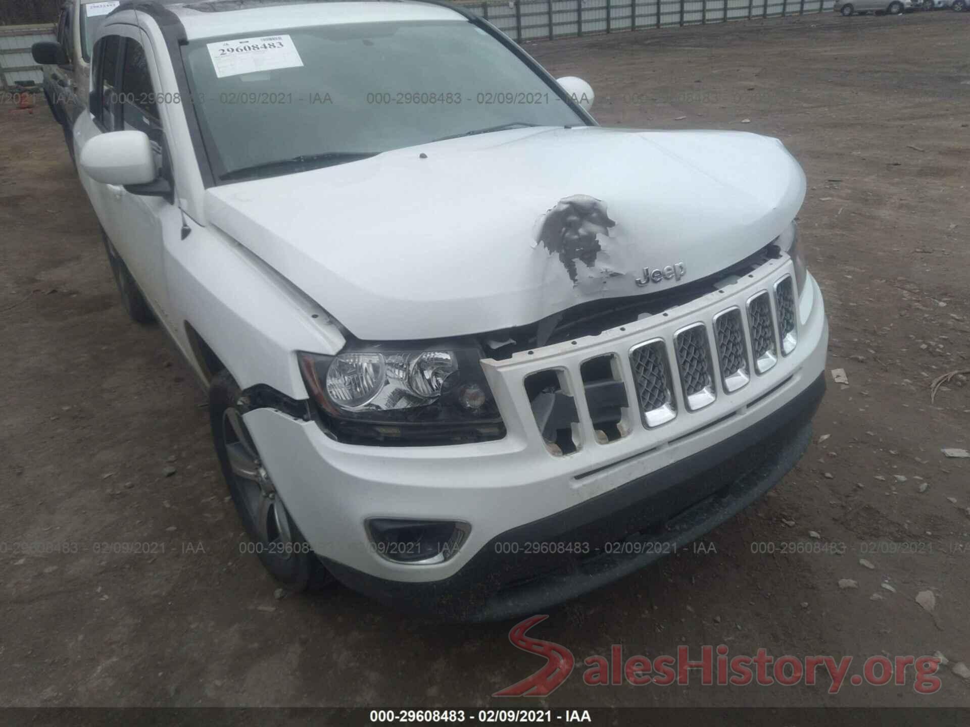 1C4NJDEB6GD673169 2016 JEEP COMPASS