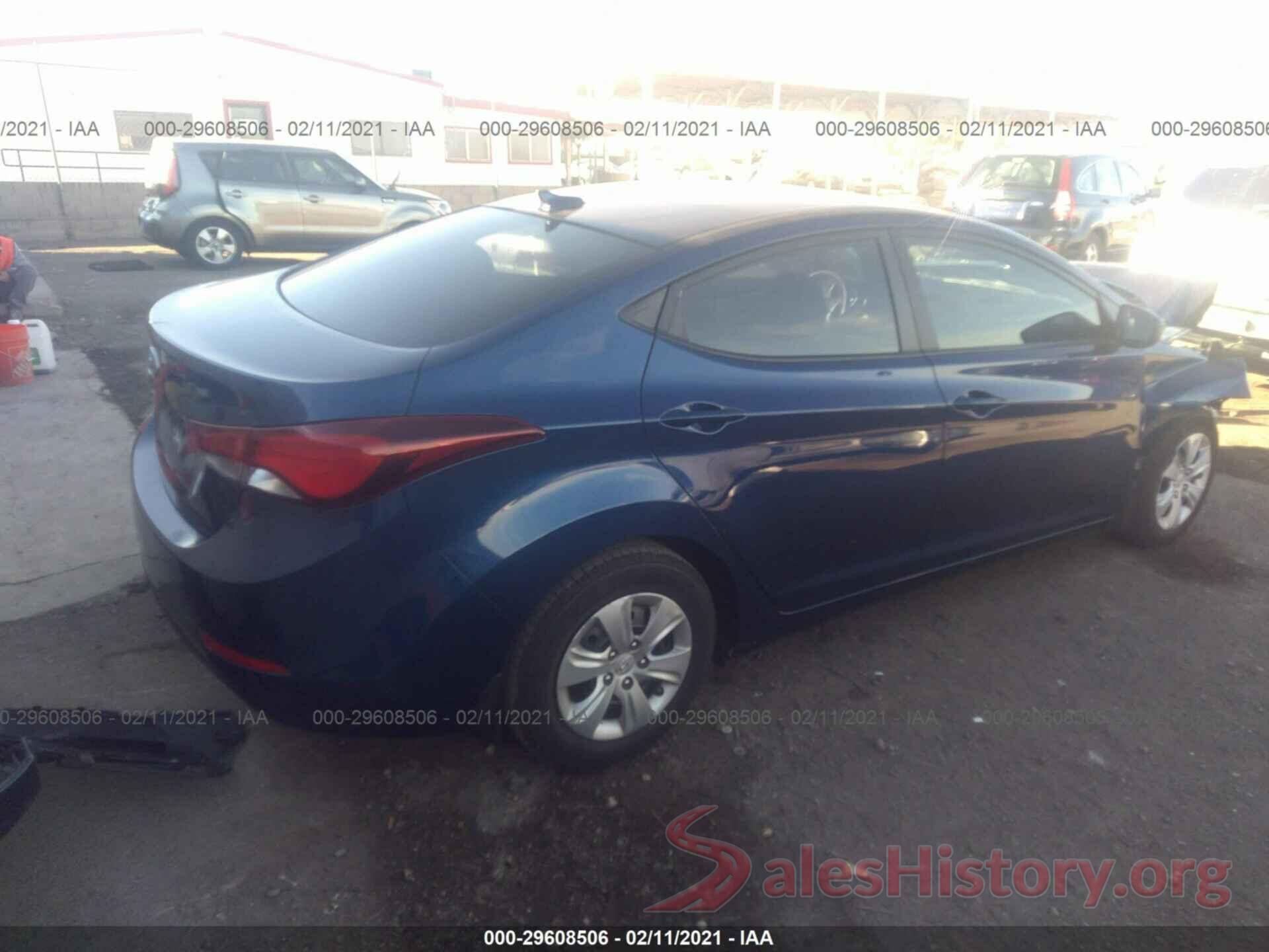 5NPDH4AE5GH724422 2016 HYUNDAI ELANTRA