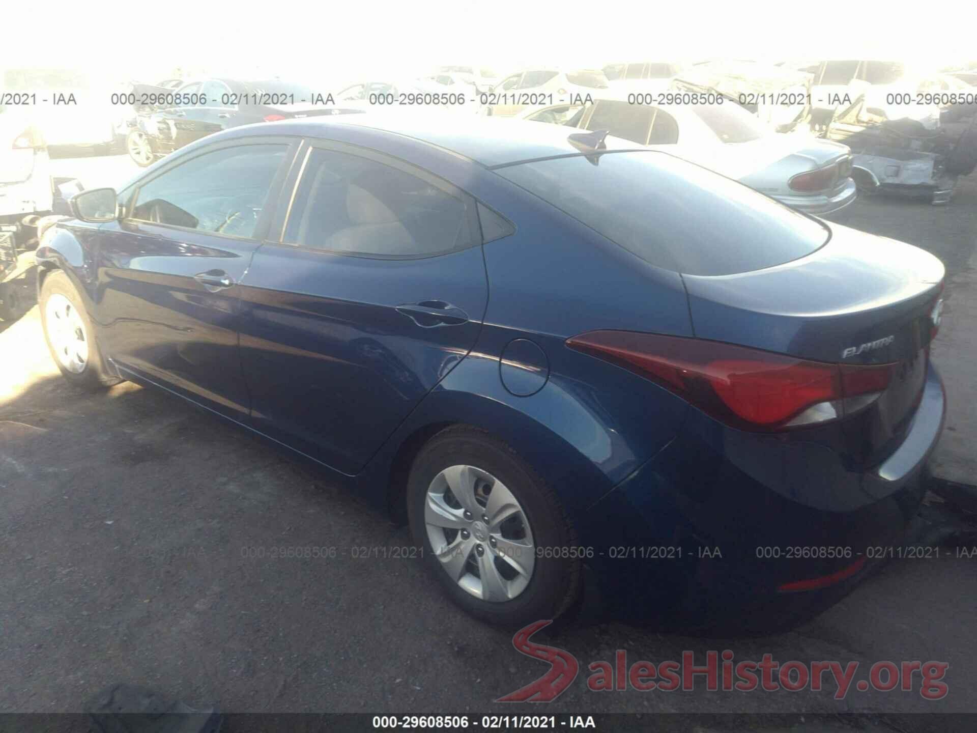 5NPDH4AE5GH724422 2016 HYUNDAI ELANTRA