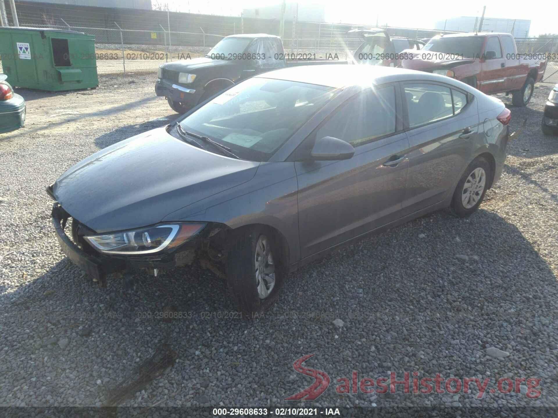 5NPD74LF1JH350245 2018 HYUNDAI ELANTRA