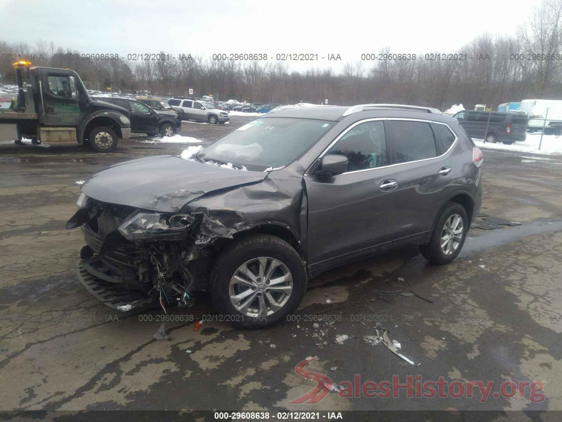 KNMAT2MV5GP641904 2016 NISSAN ROGUE