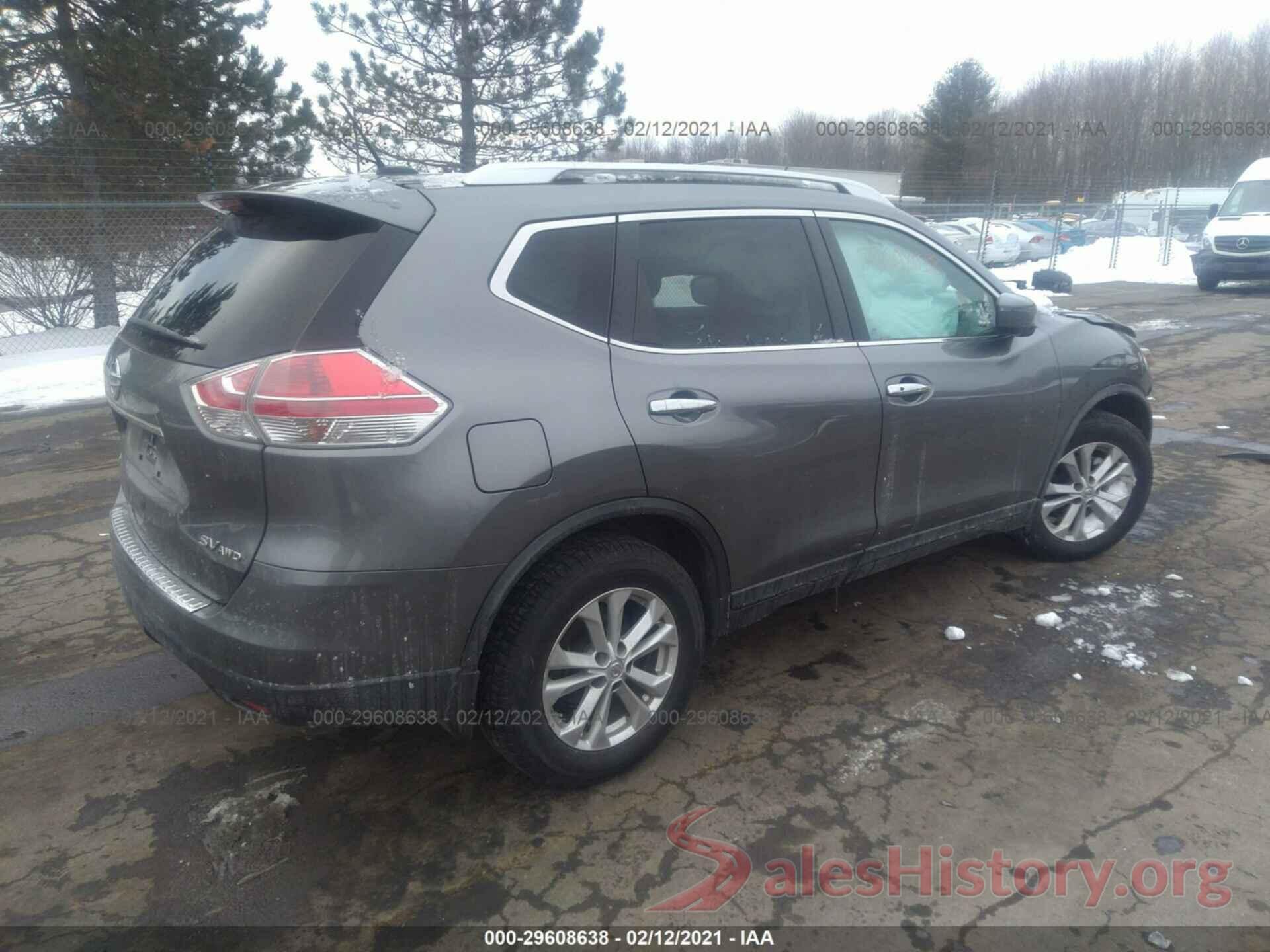 KNMAT2MV5GP641904 2016 NISSAN ROGUE