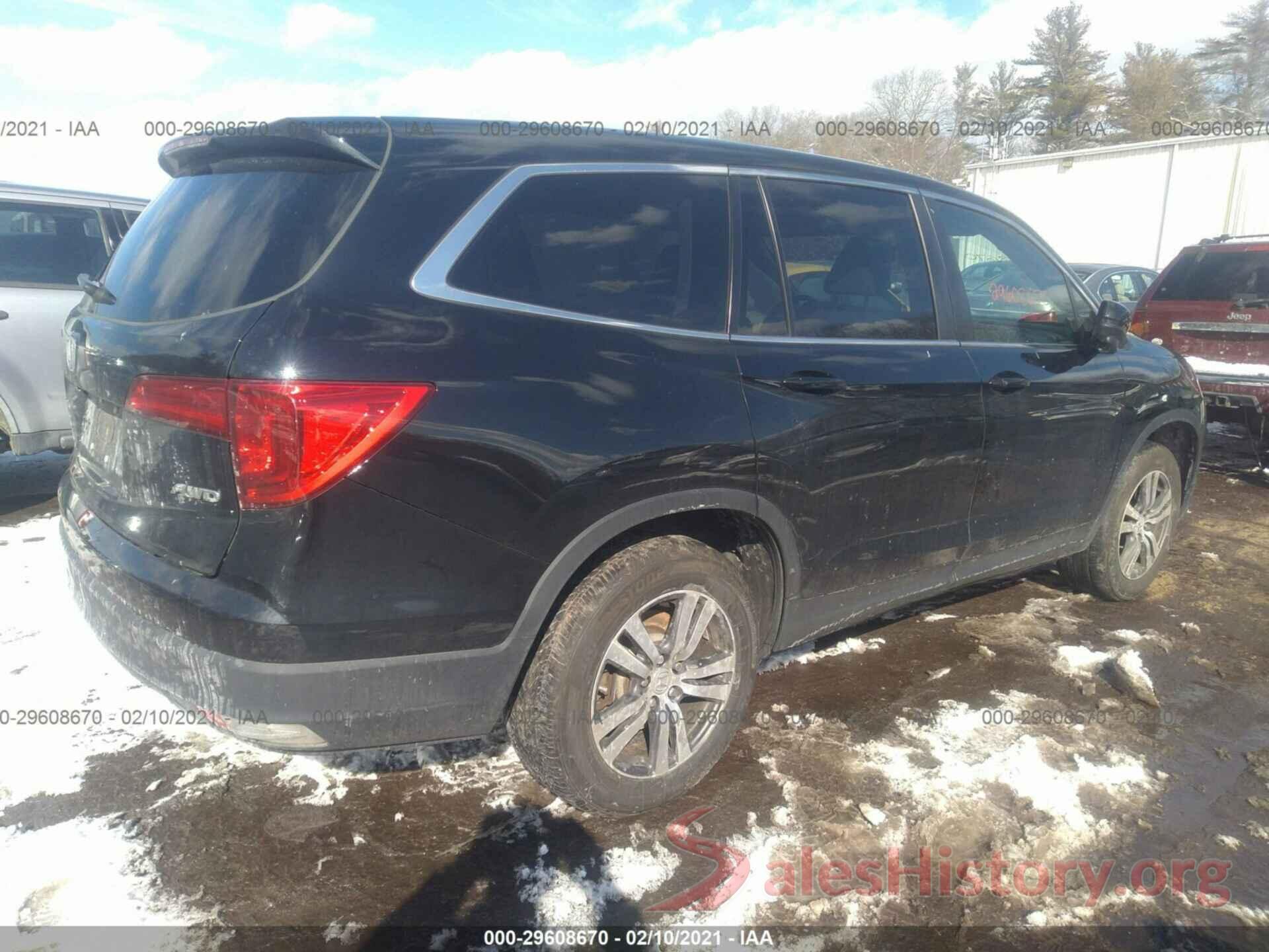 5FNYF6H56HB073682 2017 HONDA PILOT