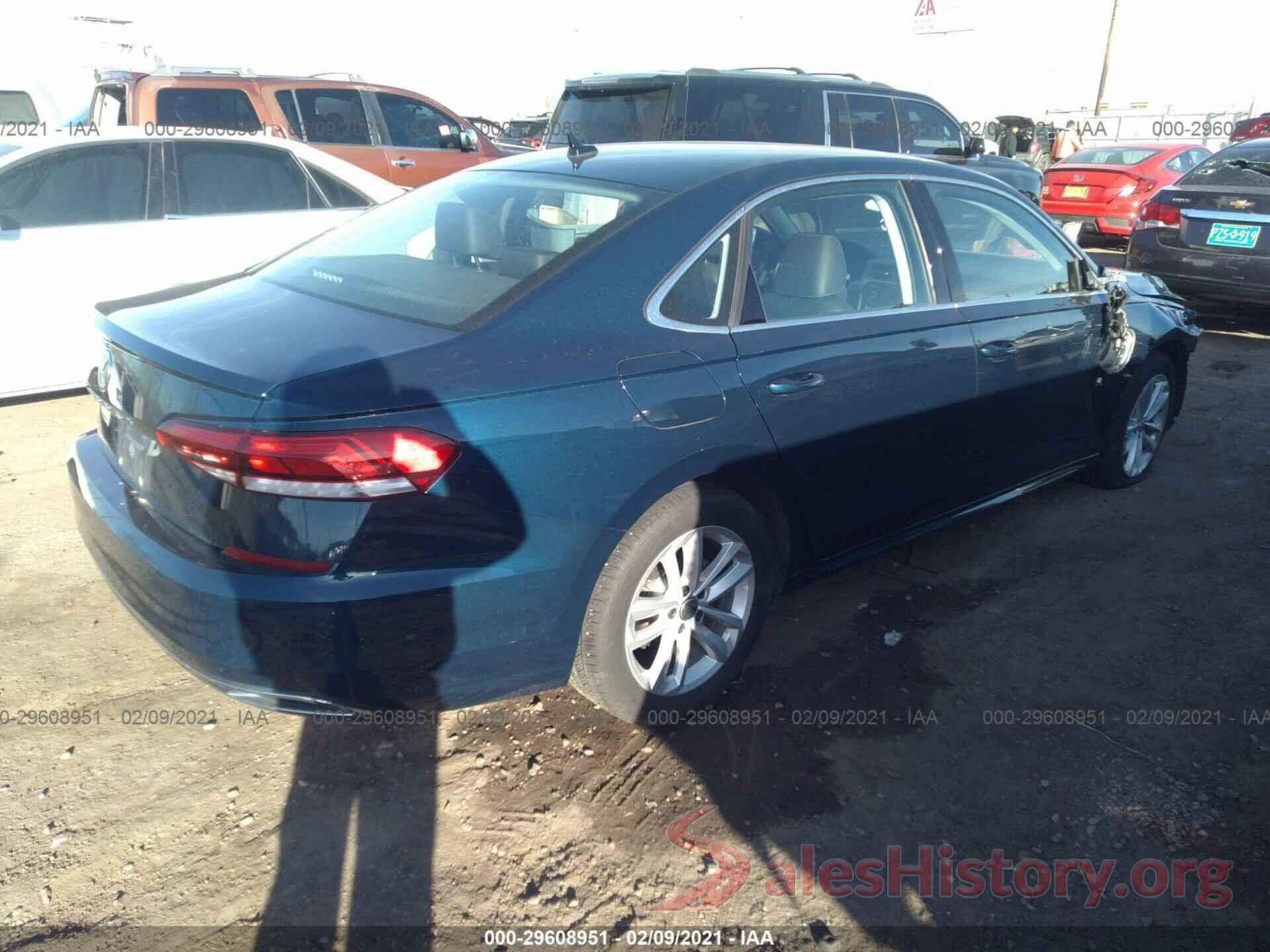 1VWSA7A36LC017540 2020 VOLKSWAGEN PASSAT