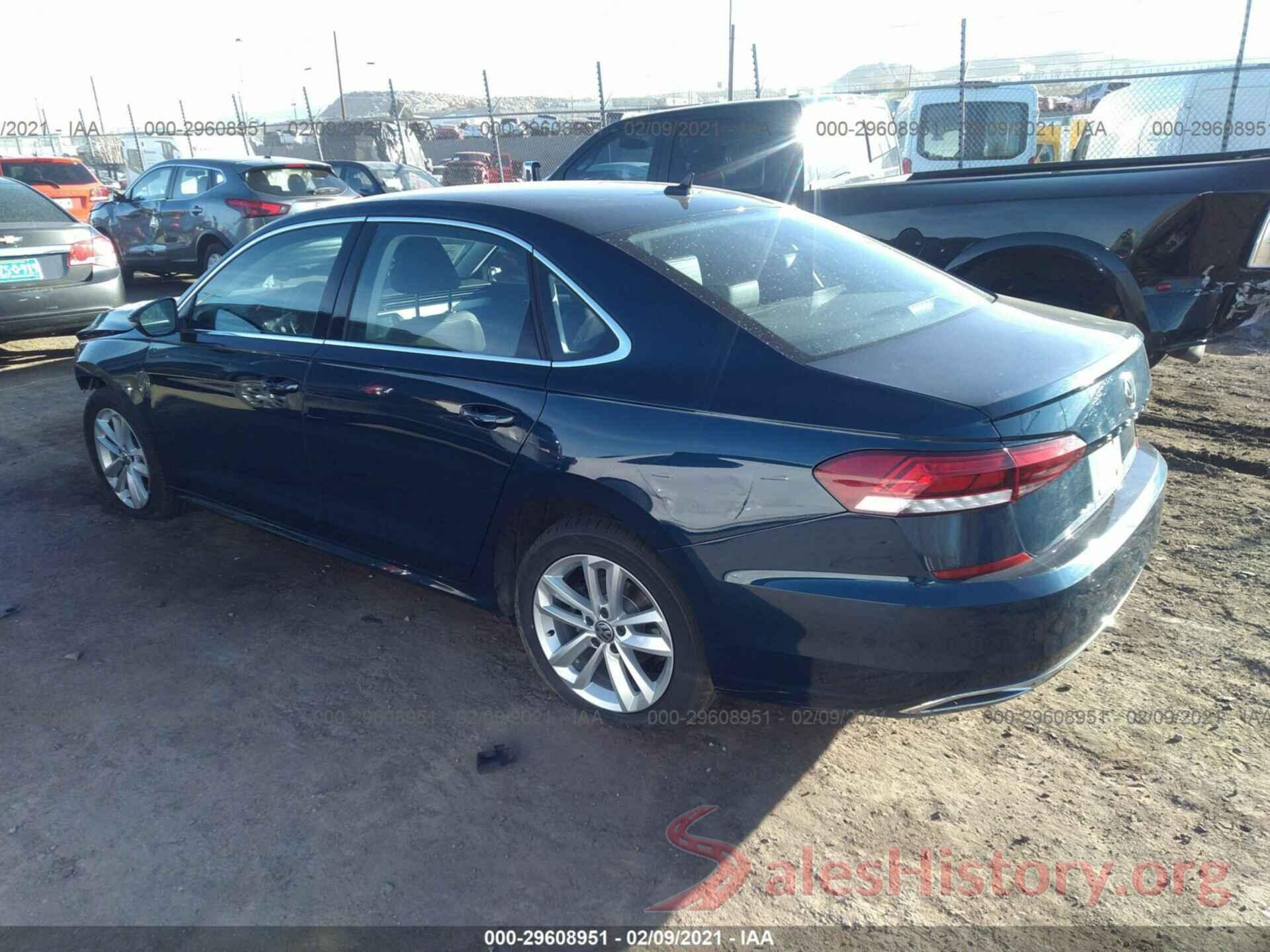 1VWSA7A36LC017540 2020 VOLKSWAGEN PASSAT