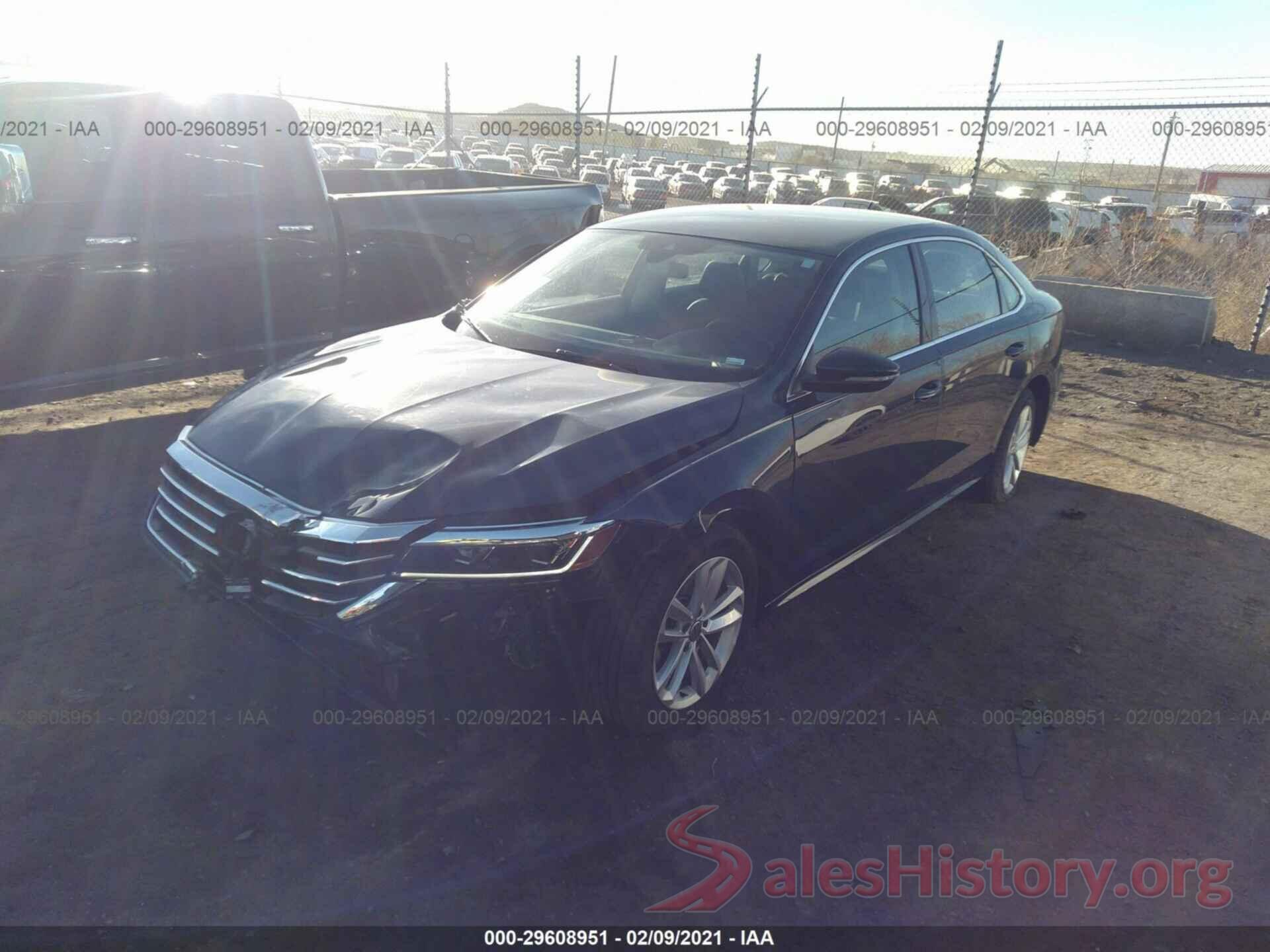 1VWSA7A36LC017540 2020 VOLKSWAGEN PASSAT