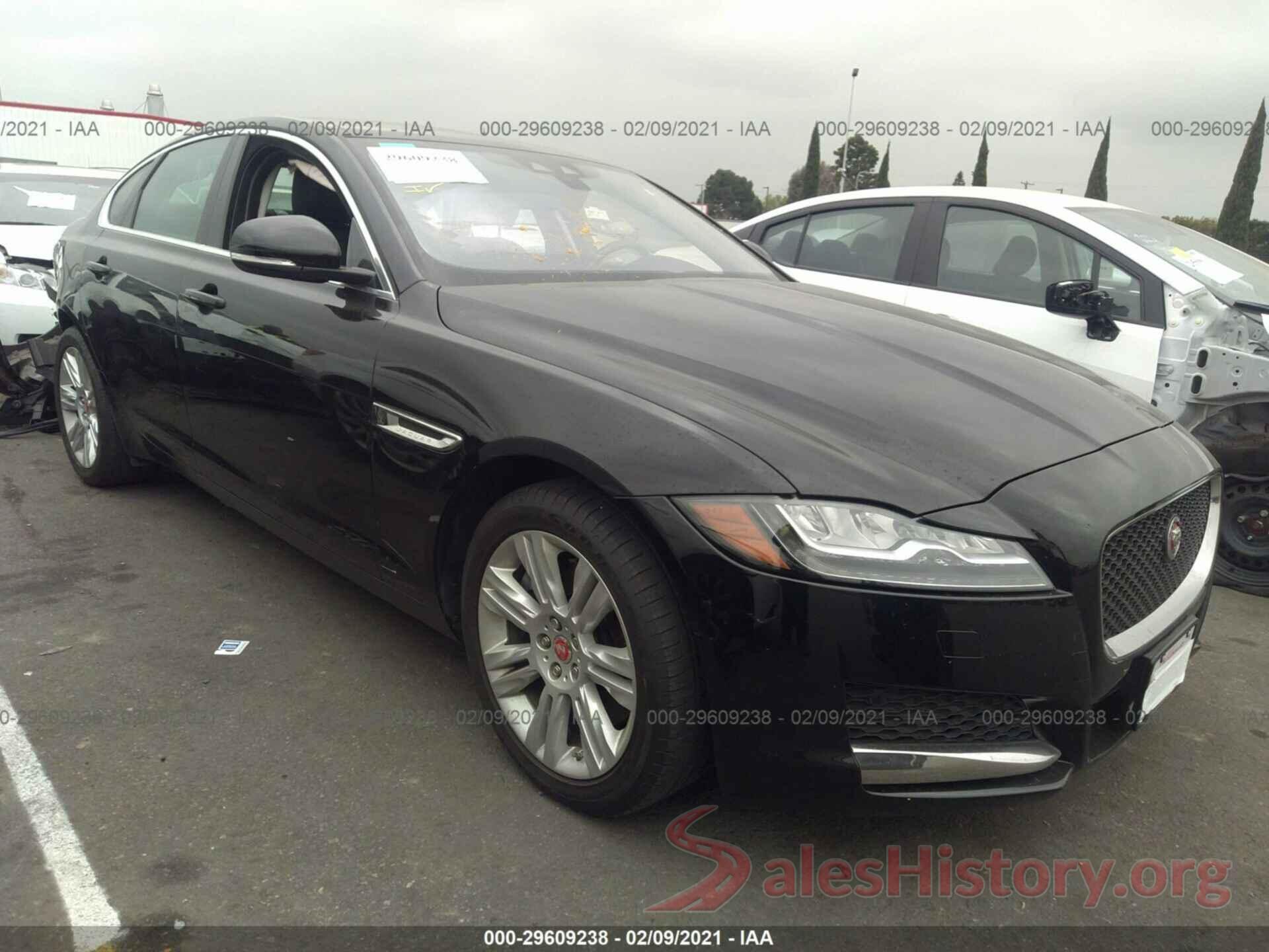 SAJBD4BV9GCY14591 2016 JAGUAR XF