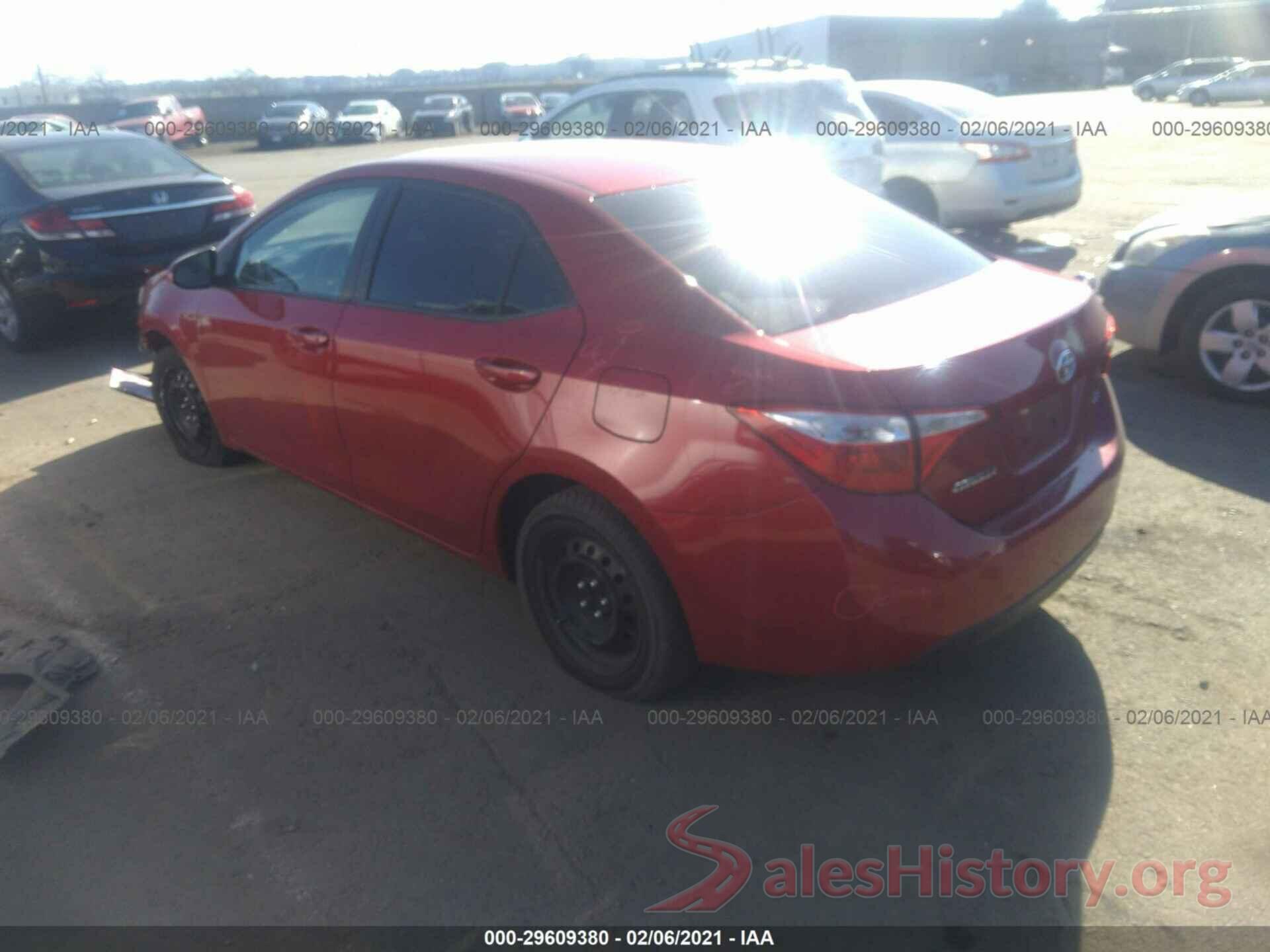 5YFBURHEXGP528520 2016 TOYOTA COROLLA