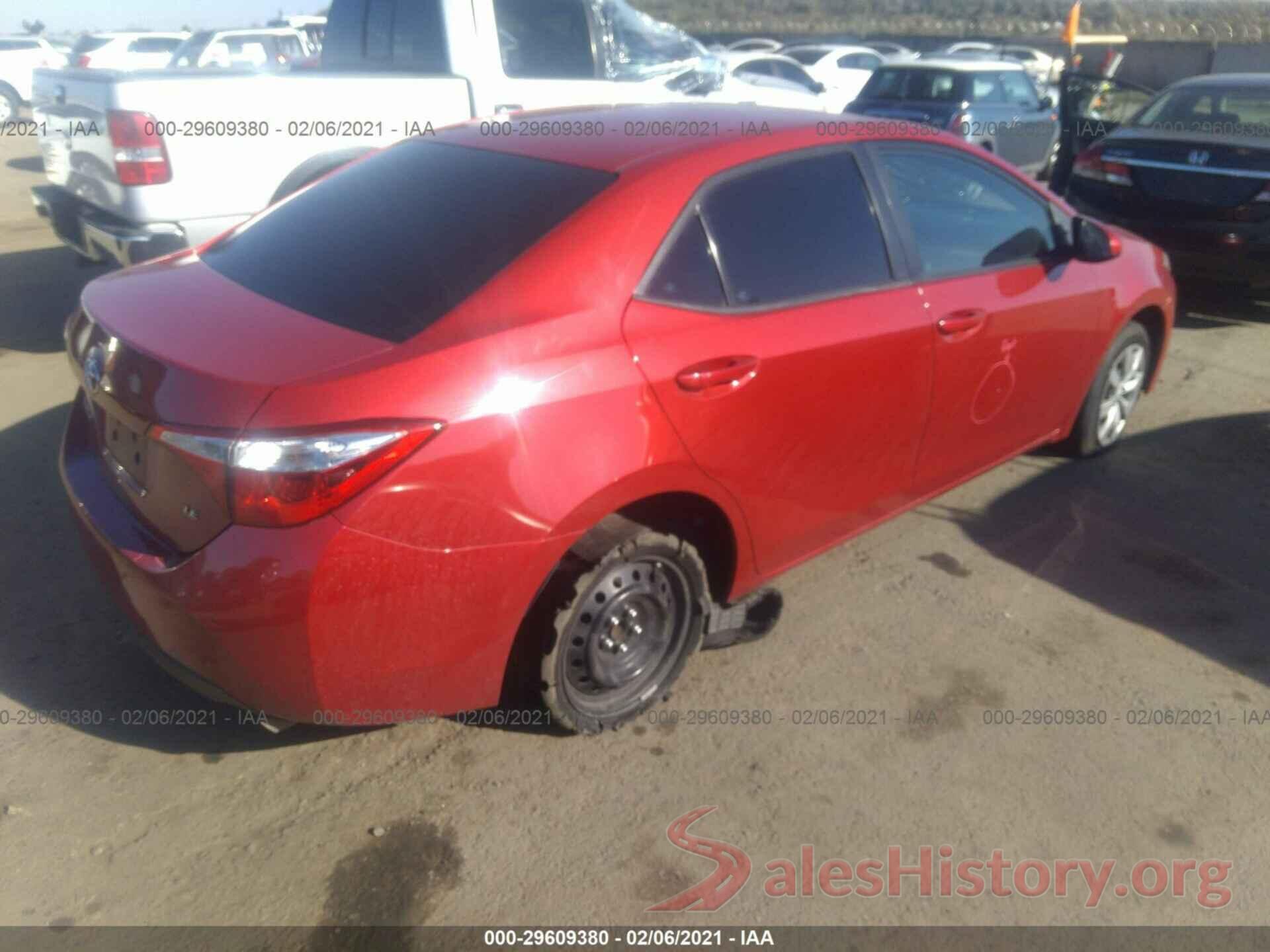 5YFBURHEXGP528520 2016 TOYOTA COROLLA