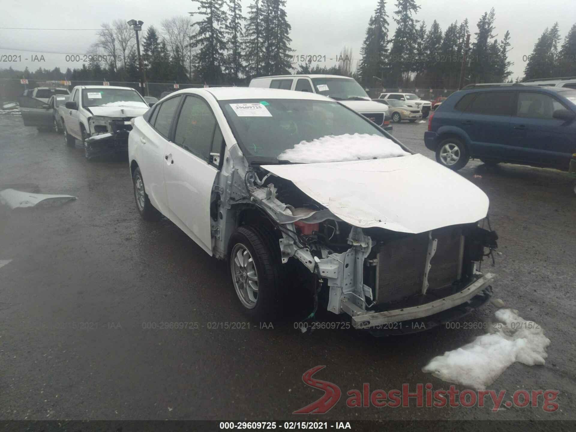 JTDKARFU3G3024788 2016 TOYOTA PRIUS