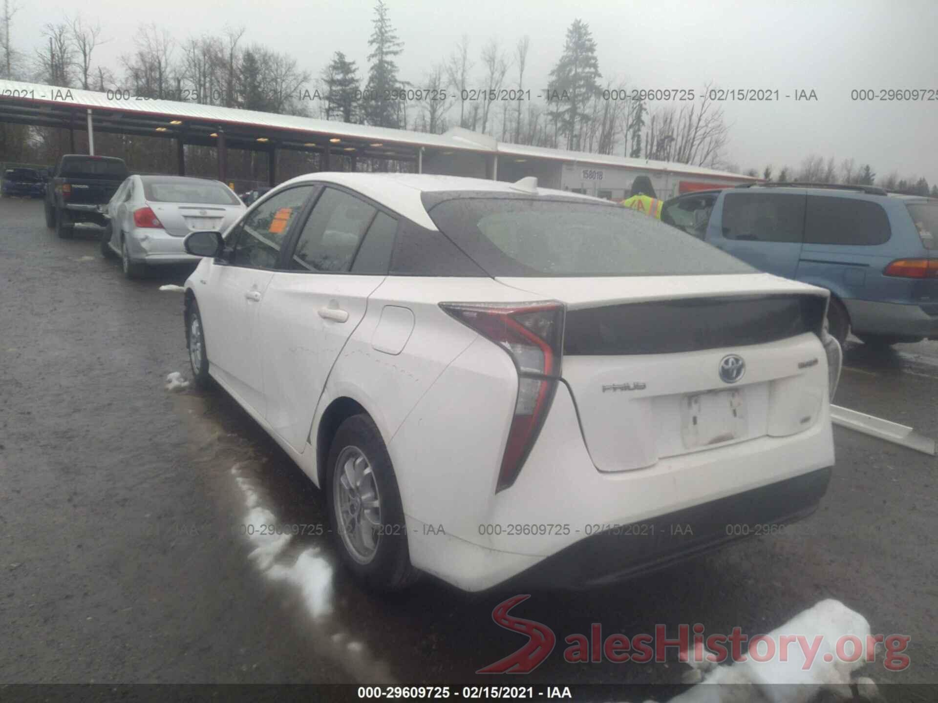 JTDKARFU3G3024788 2016 TOYOTA PRIUS