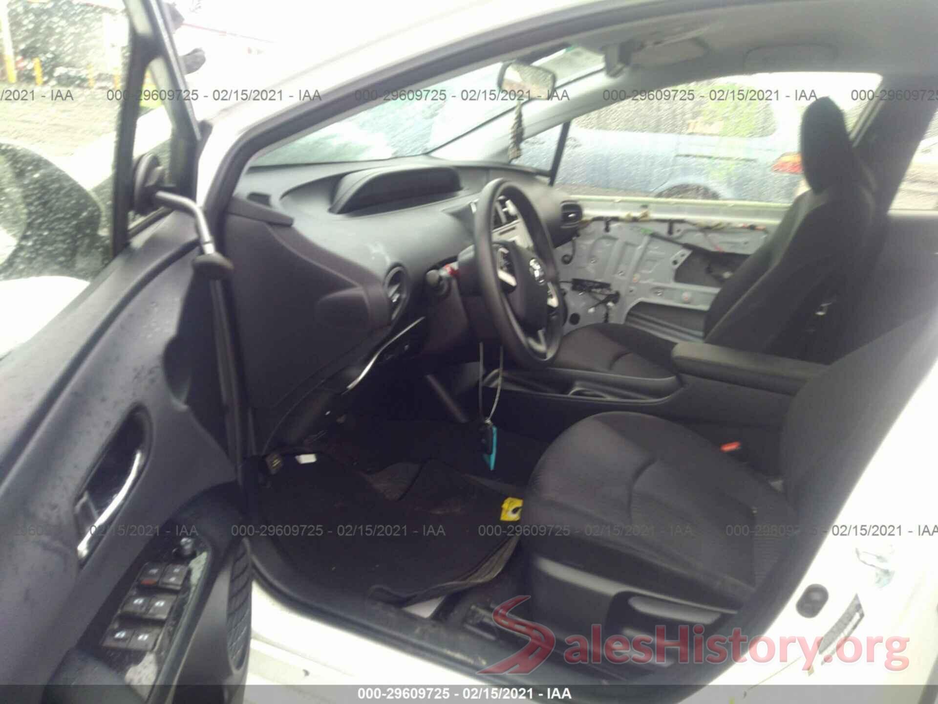 JTDKARFU3G3024788 2016 TOYOTA PRIUS