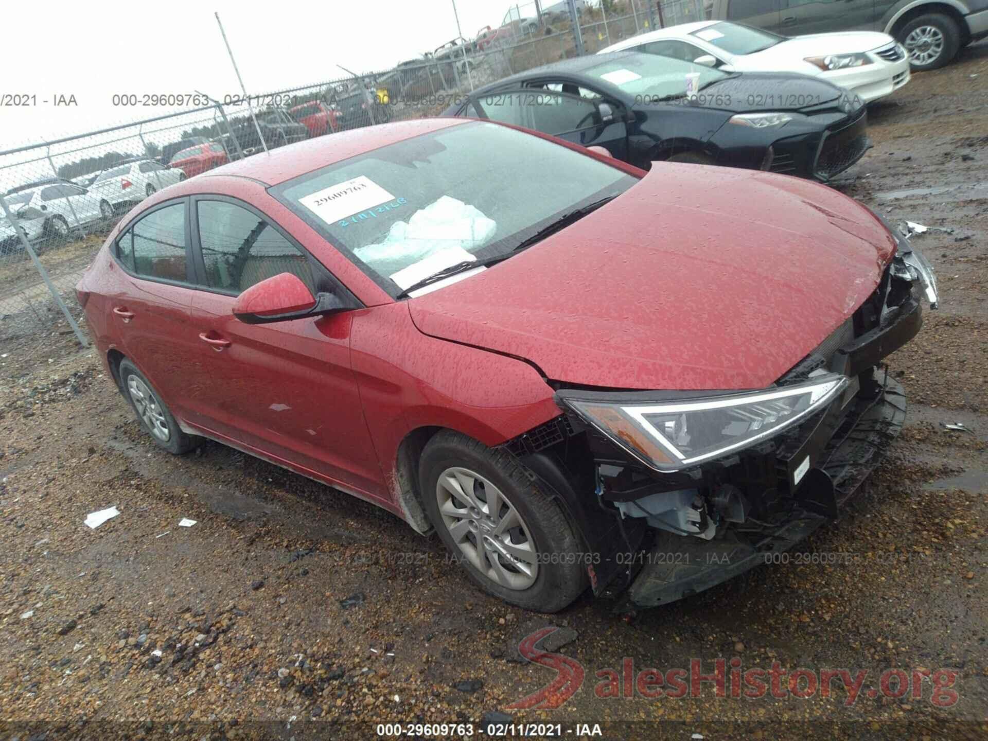 5NPD74LF8LH537419 2020 HYUNDAI ELANTRA