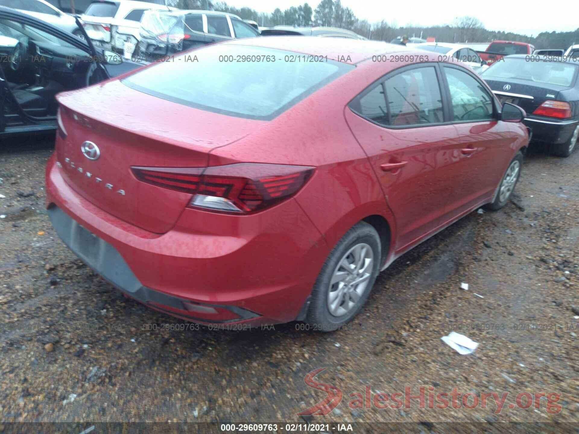 5NPD74LF8LH537419 2020 HYUNDAI ELANTRA